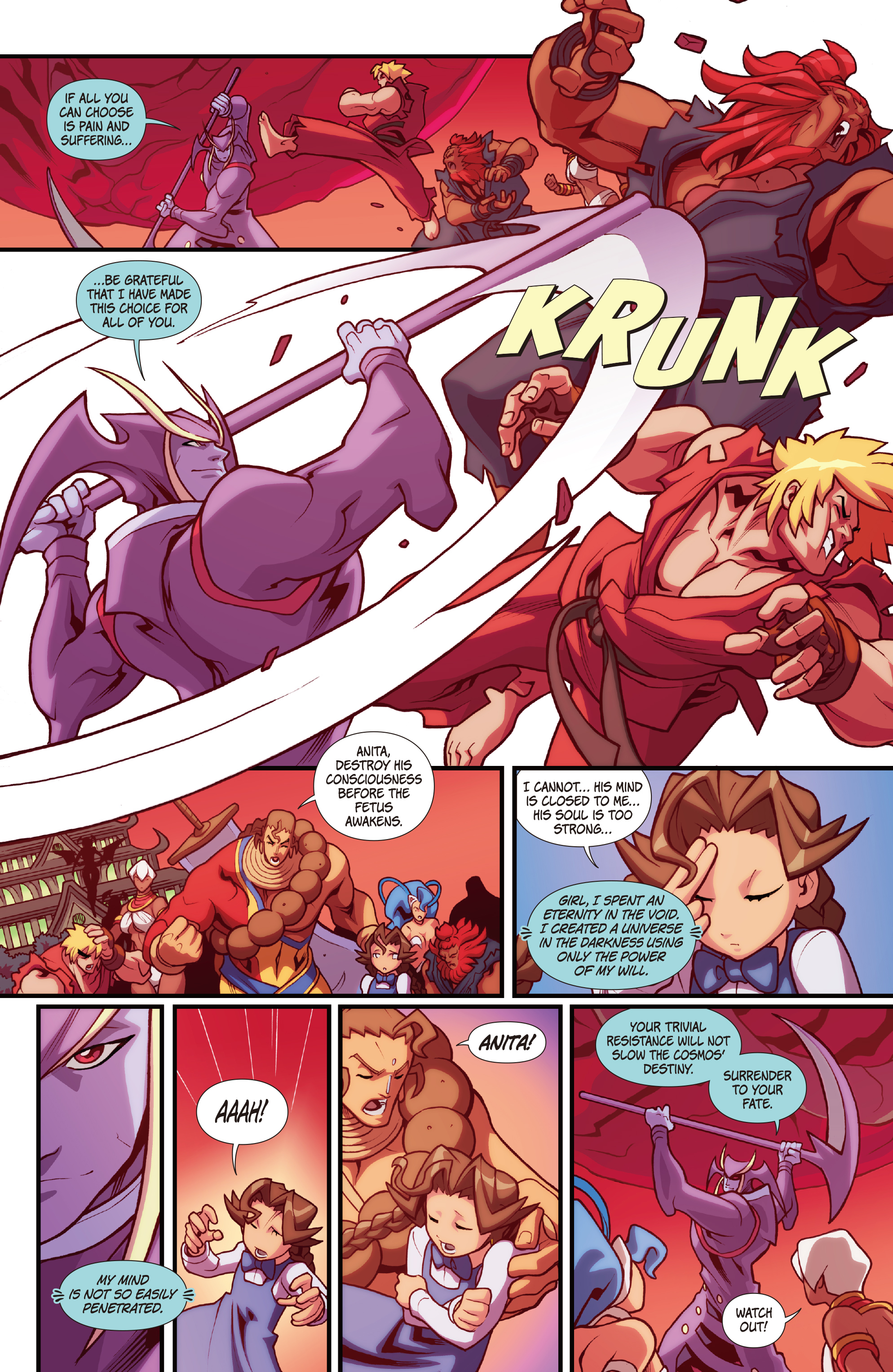 Street Fighter VS Darkstalkers (2017): Chapter 8 - Page 4