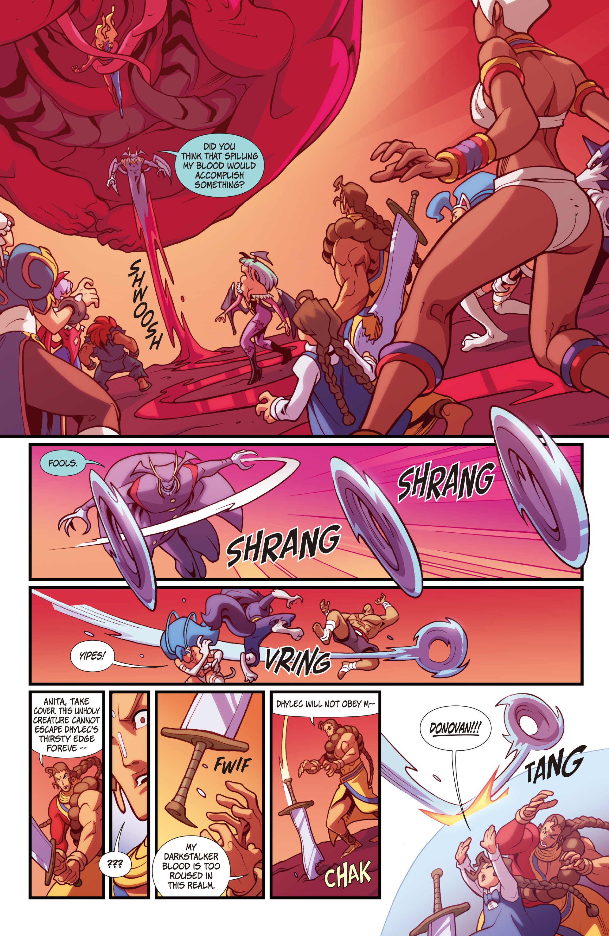 Street Fighter VS Darkstalkers (2017): Chapter 8 - Page 7