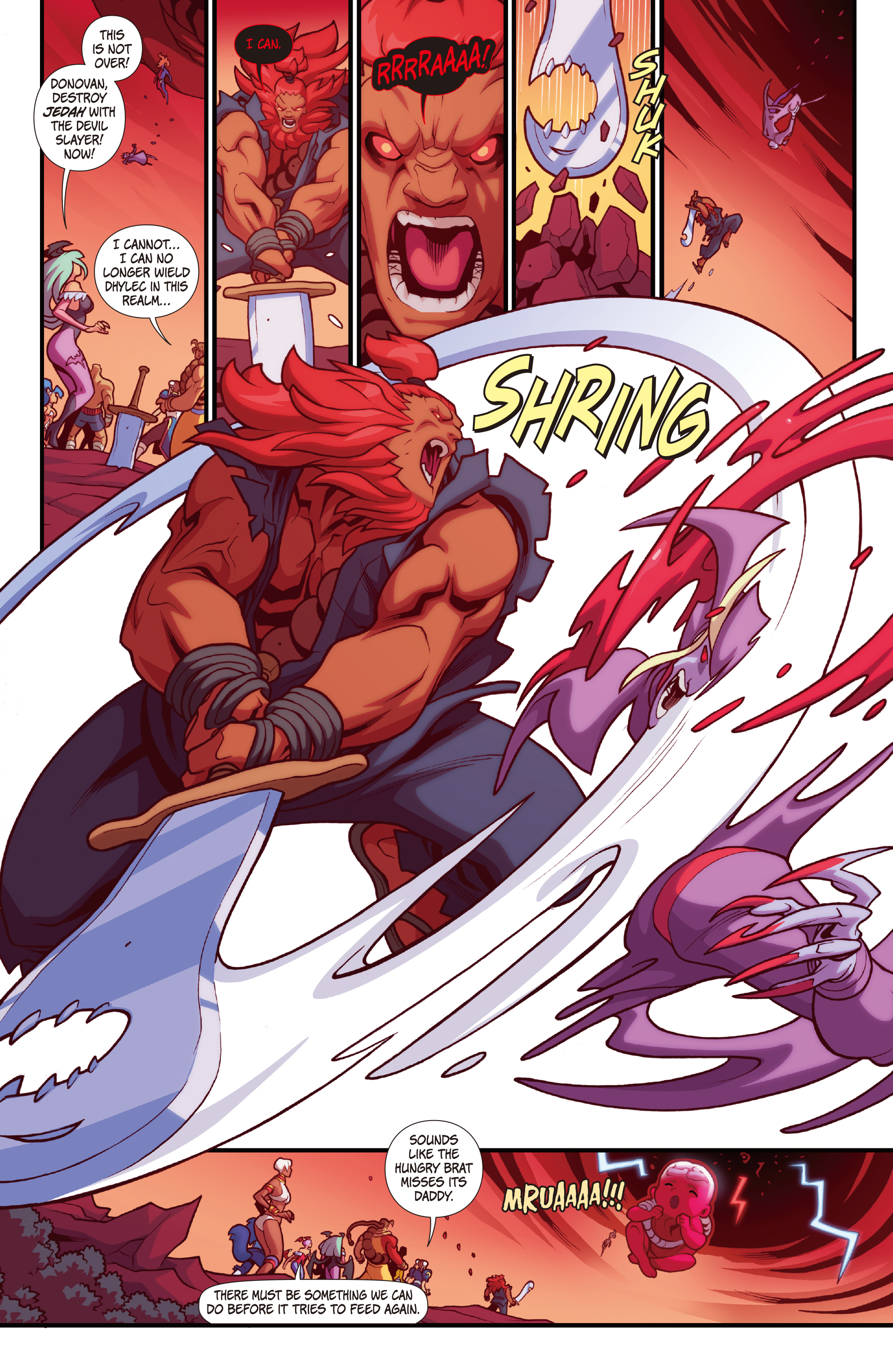 Street Fighter VS Darkstalkers (2017): Chapter 8 - Page 12