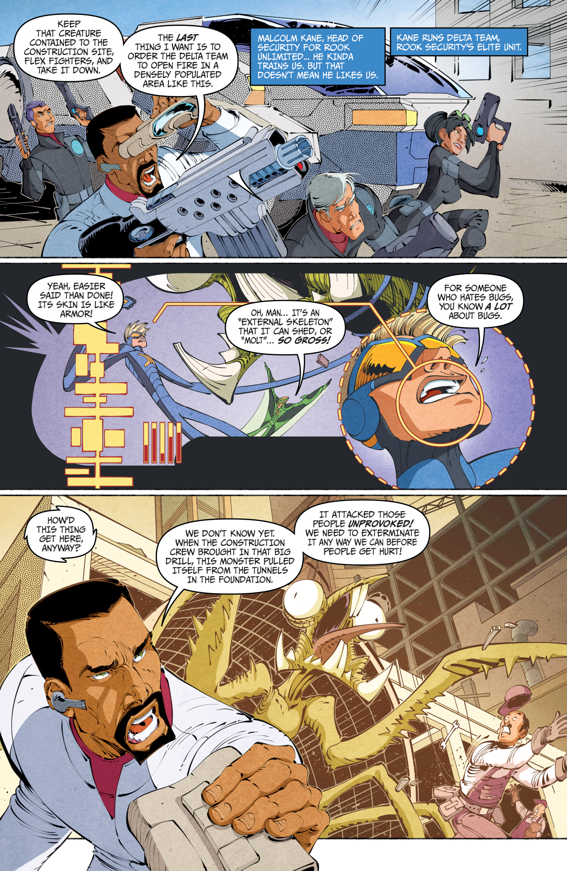 Stretch Armstrong and the Flex Fighters (2018): Chapter 1 - Page 6