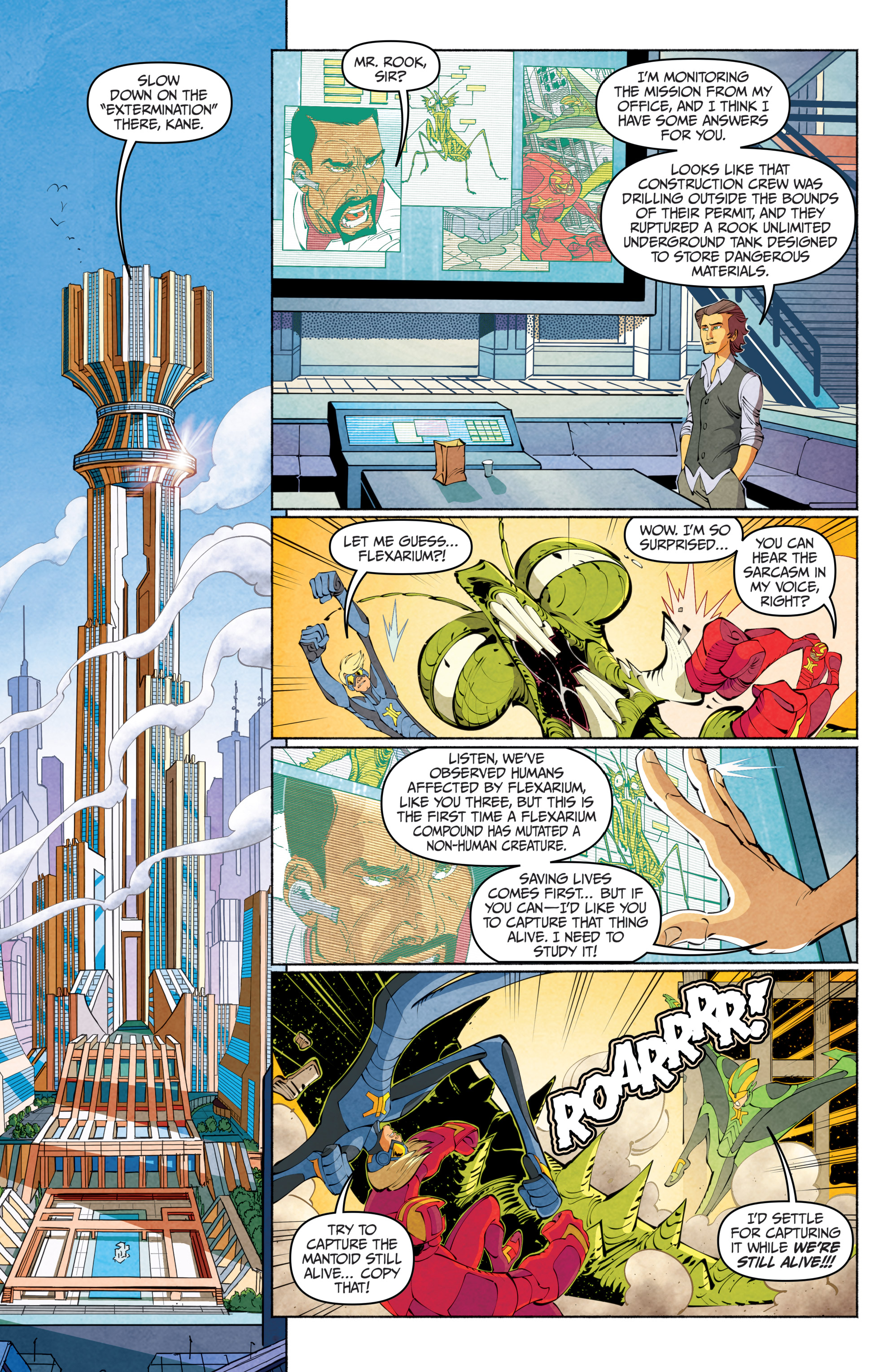 Stretch Armstrong and the Flex Fighters (2018): Chapter 1 - Page 7
