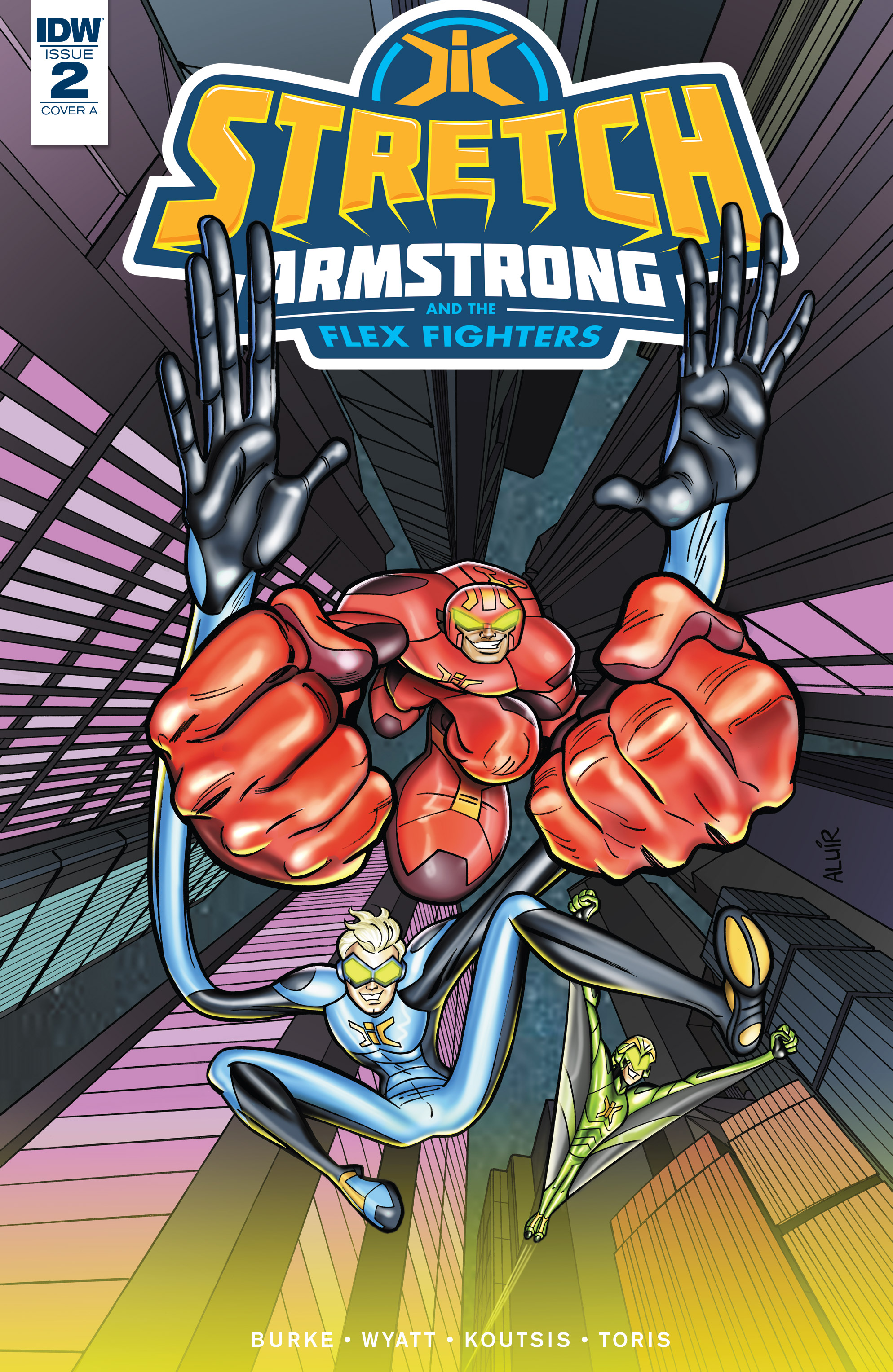 Stretch Armstrong and the Flex Fighters (2018): Chapter 2 - Page 1
