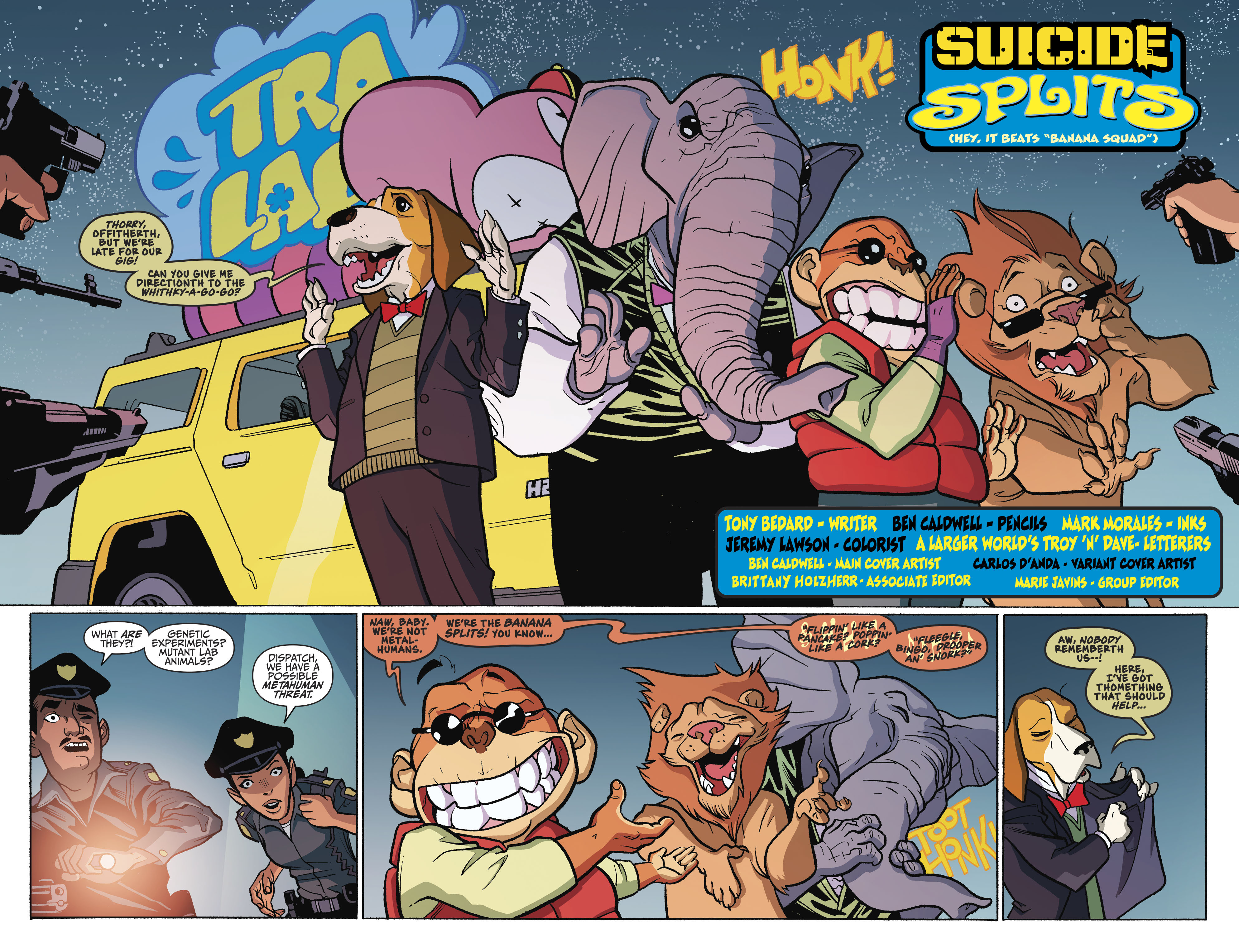 Suicide Squad/Banana Splits Special (2017): Chapter 1 - Page 5