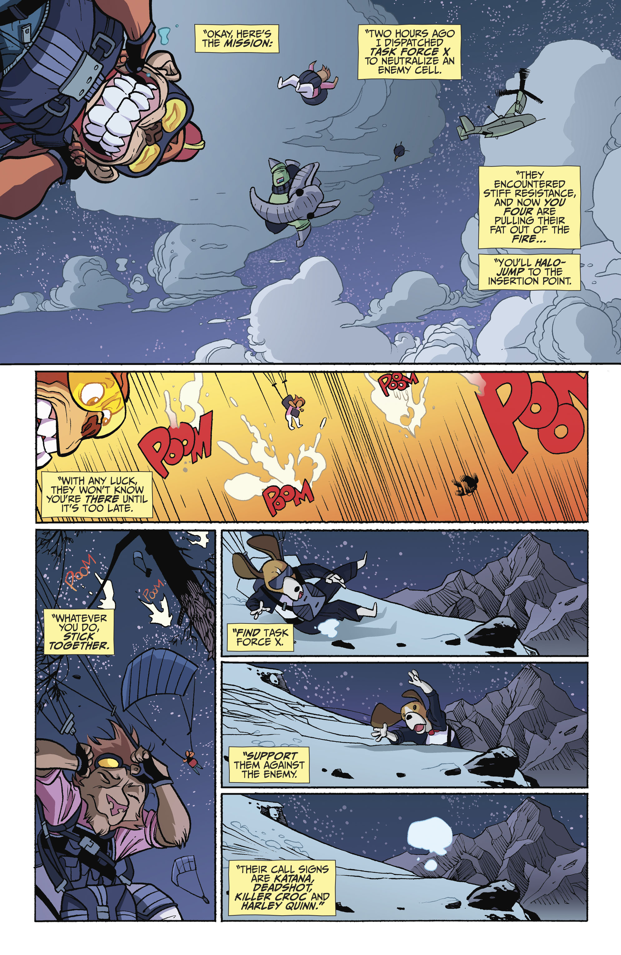 Suicide Squad/Banana Splits Special (2017): Chapter 1 - Page 17