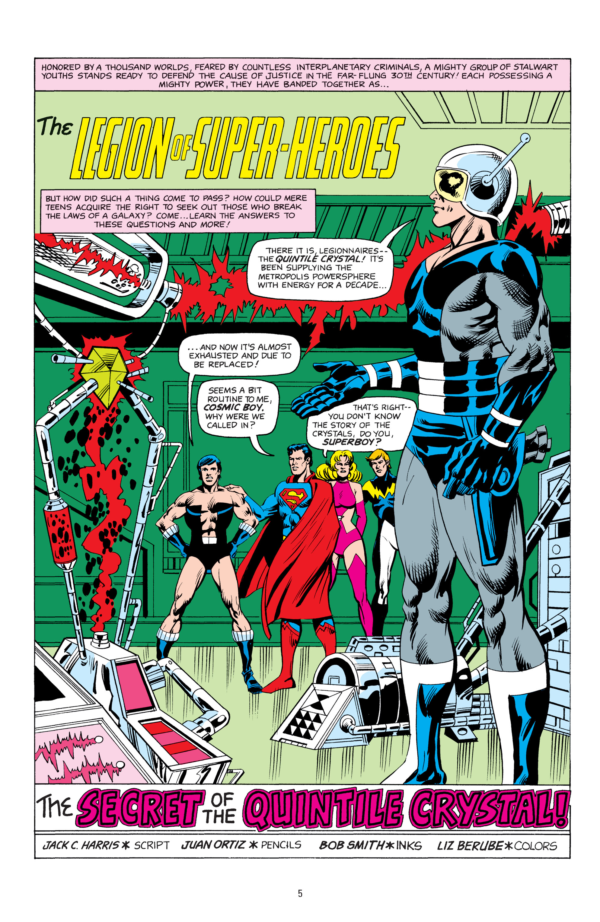 Superboy and the Legion of Super-Heroes Vol. 1 (2017): Chapter 1 - Page 6