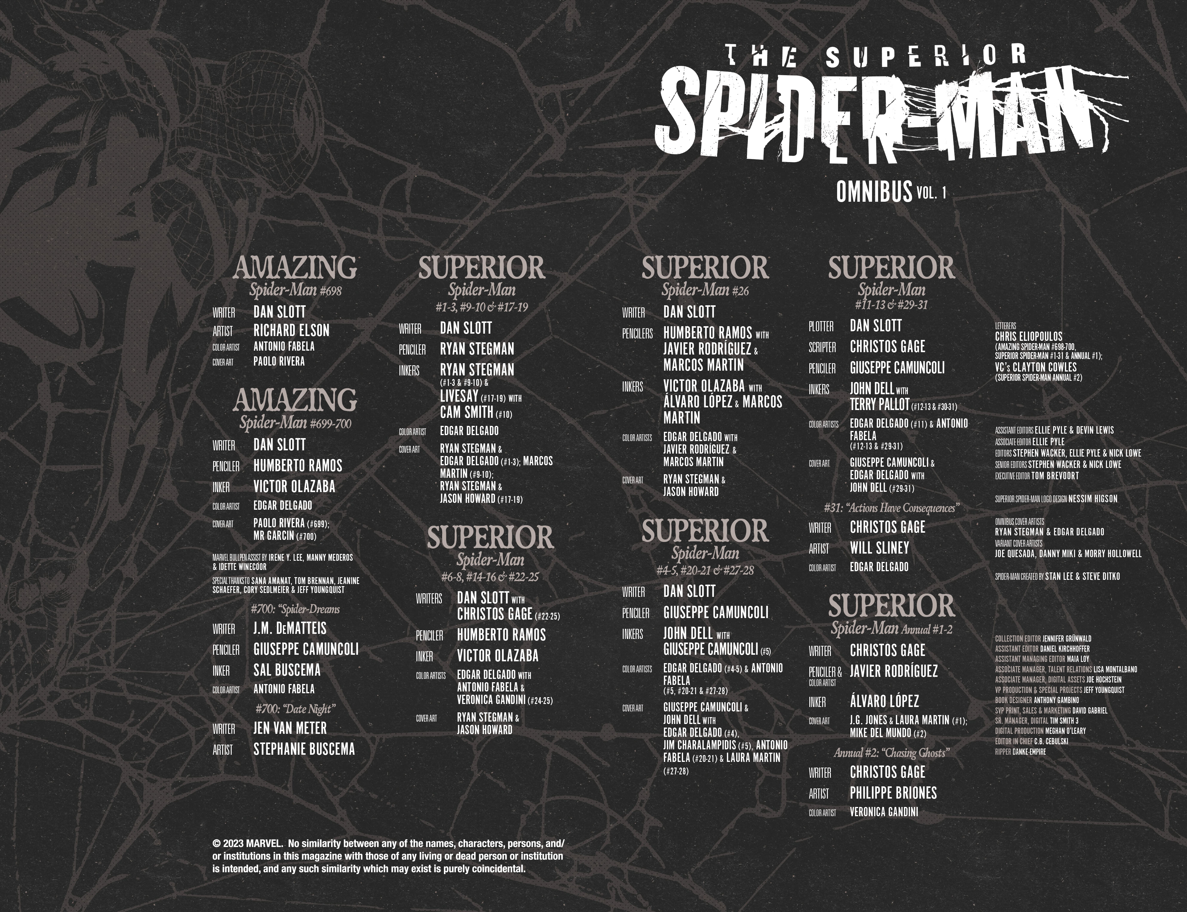 Superior Spider-Man Omnibus (2023): Chapter HC - Page 3