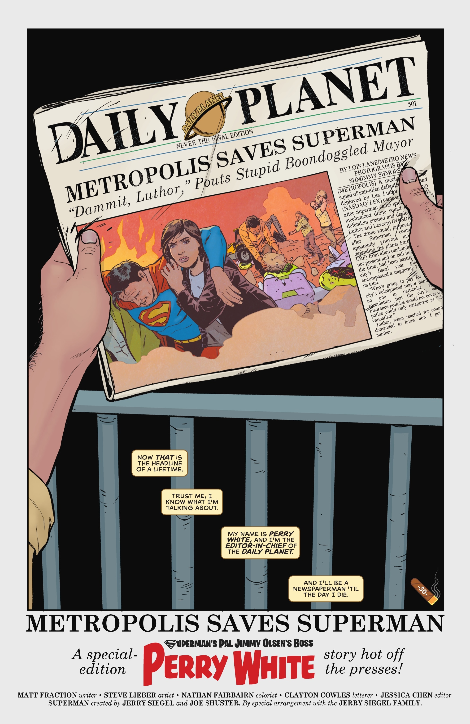 Superman's Pal Jimmy Olsen's Boss Perry White (2022-): Chapter 1 - Page 9