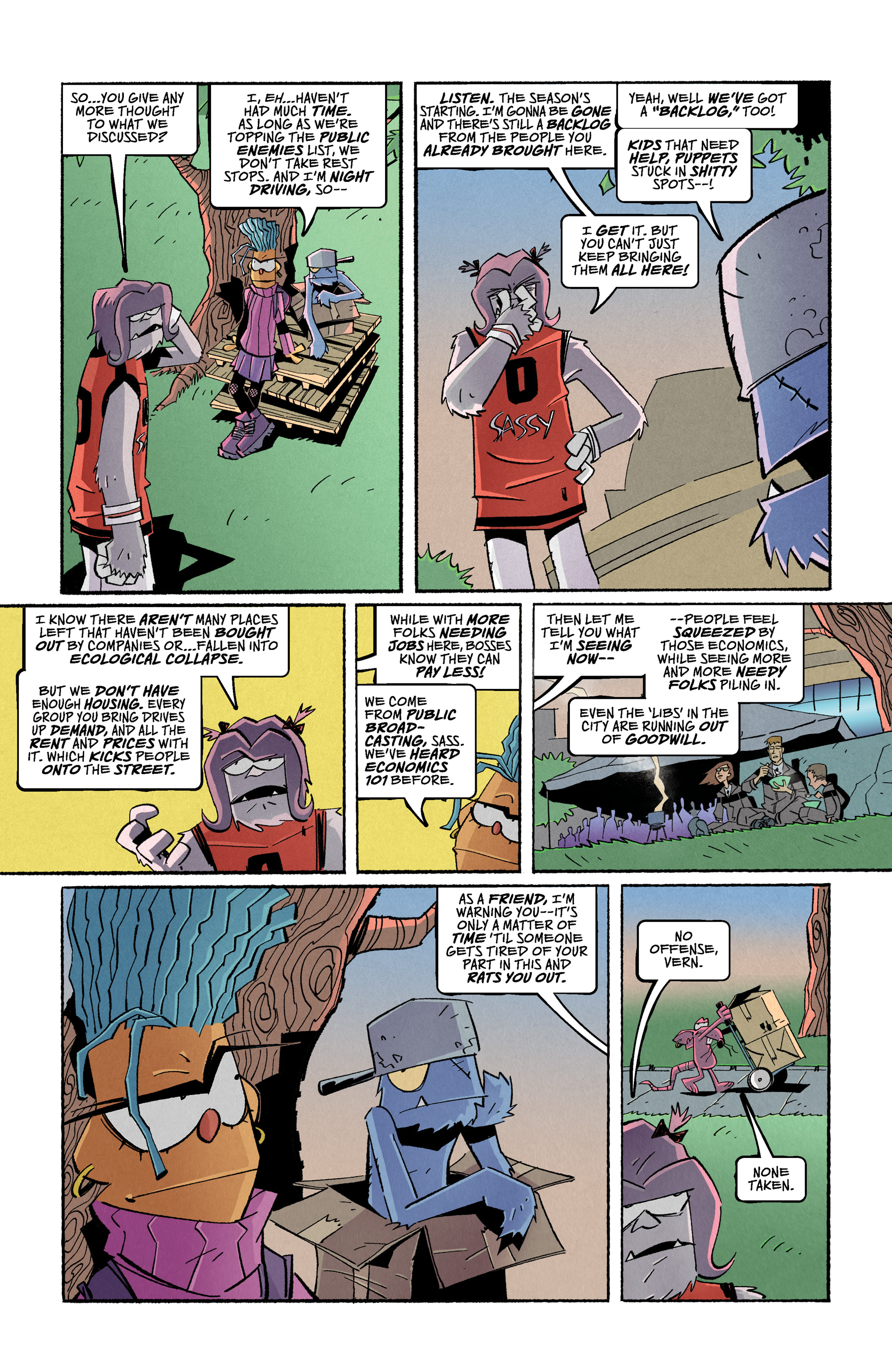 Survival Street: The Radical Left (2024-): Chapter 1 - Page 13