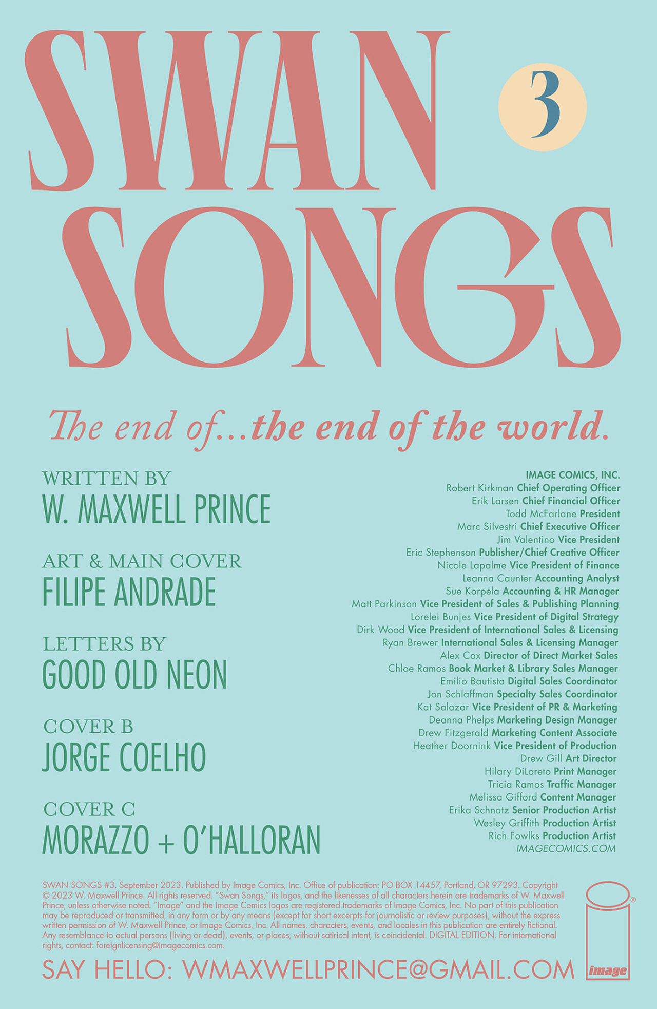 Swan Songs (2023-): Chapter 3 - Page 2