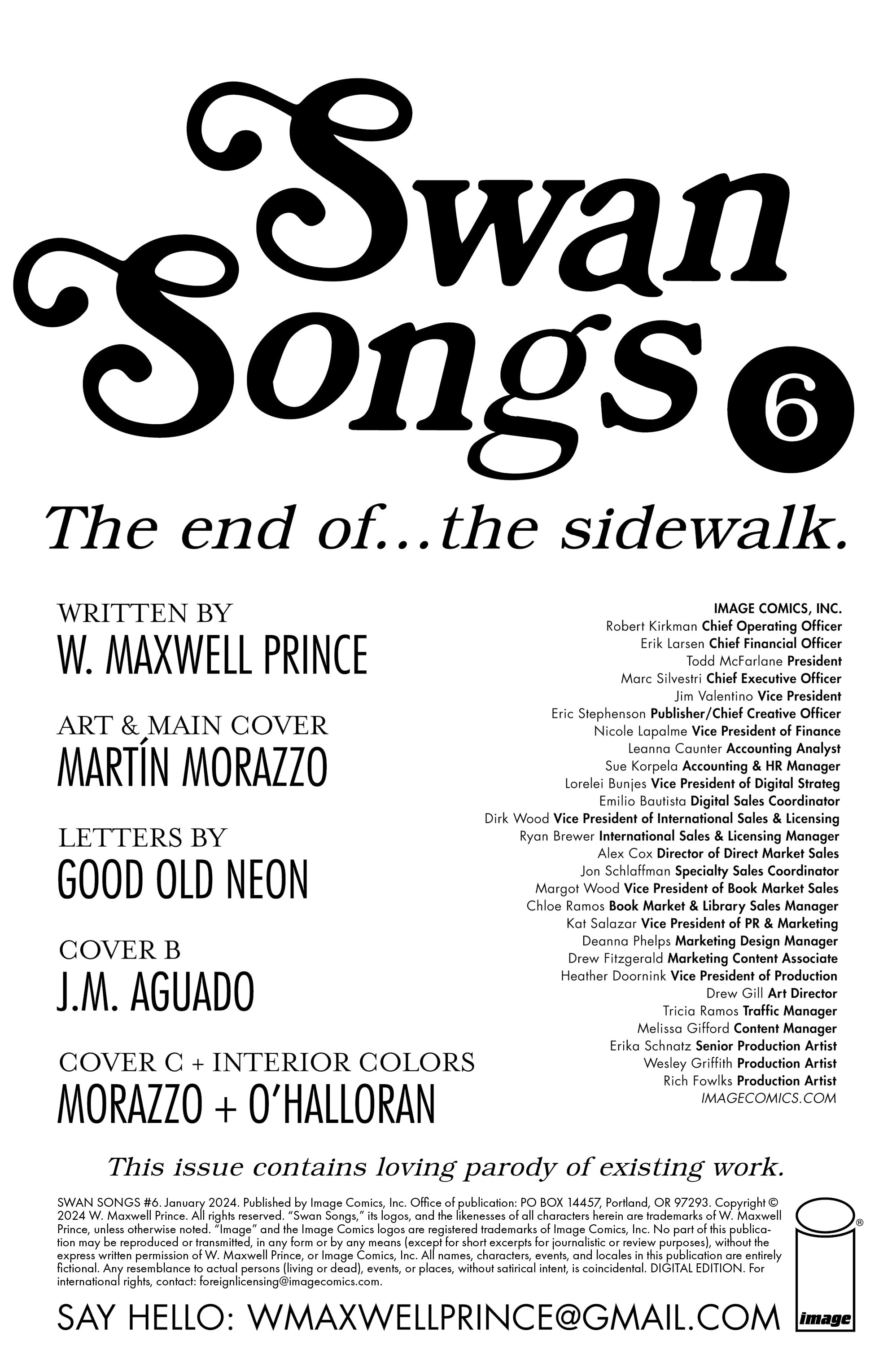 Swan Songs (2023-): Chapter 6 - Page 2