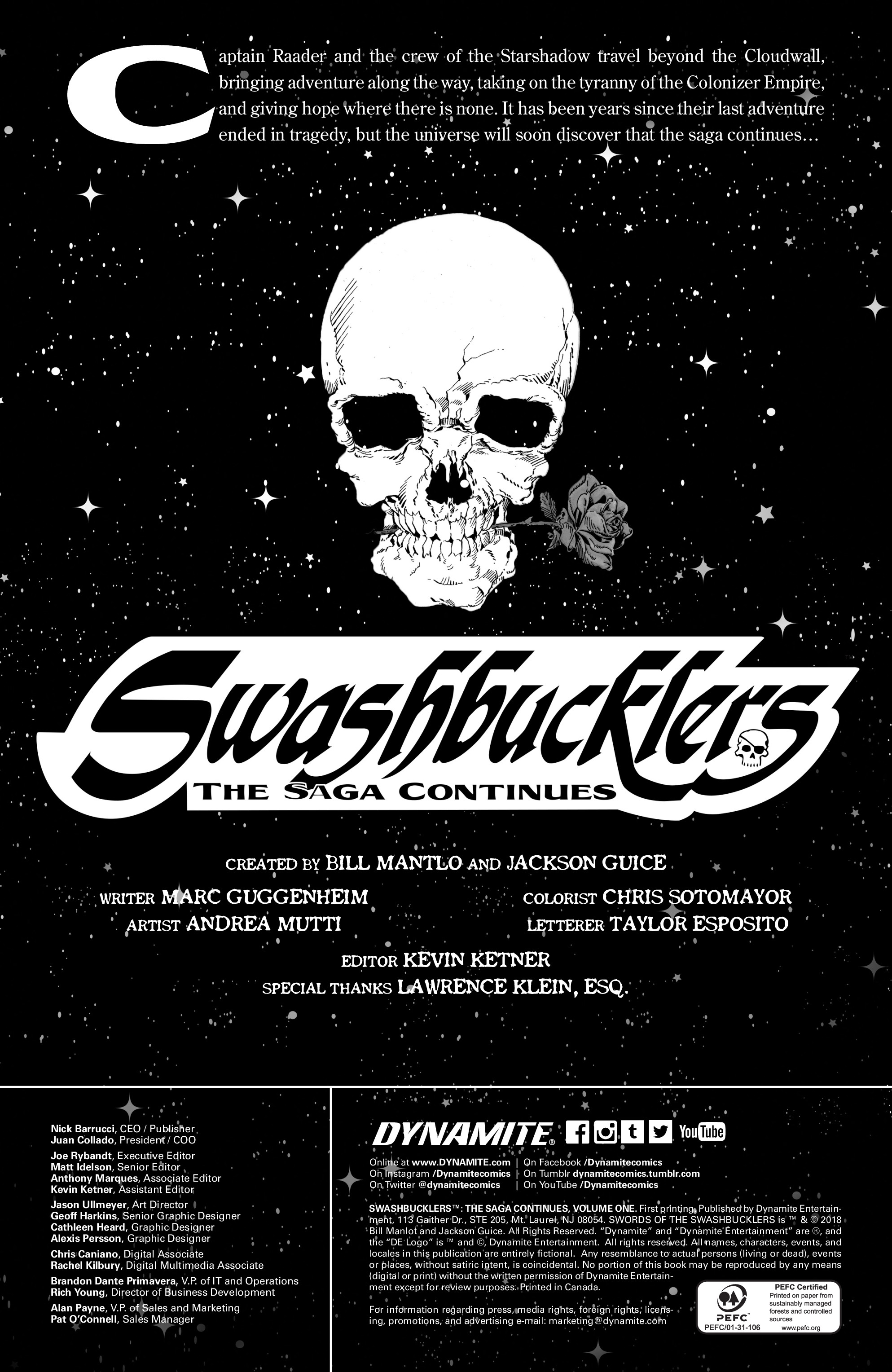 Swashbucklers: The Saga Continues (2018-): Chapter 1 - Page 3