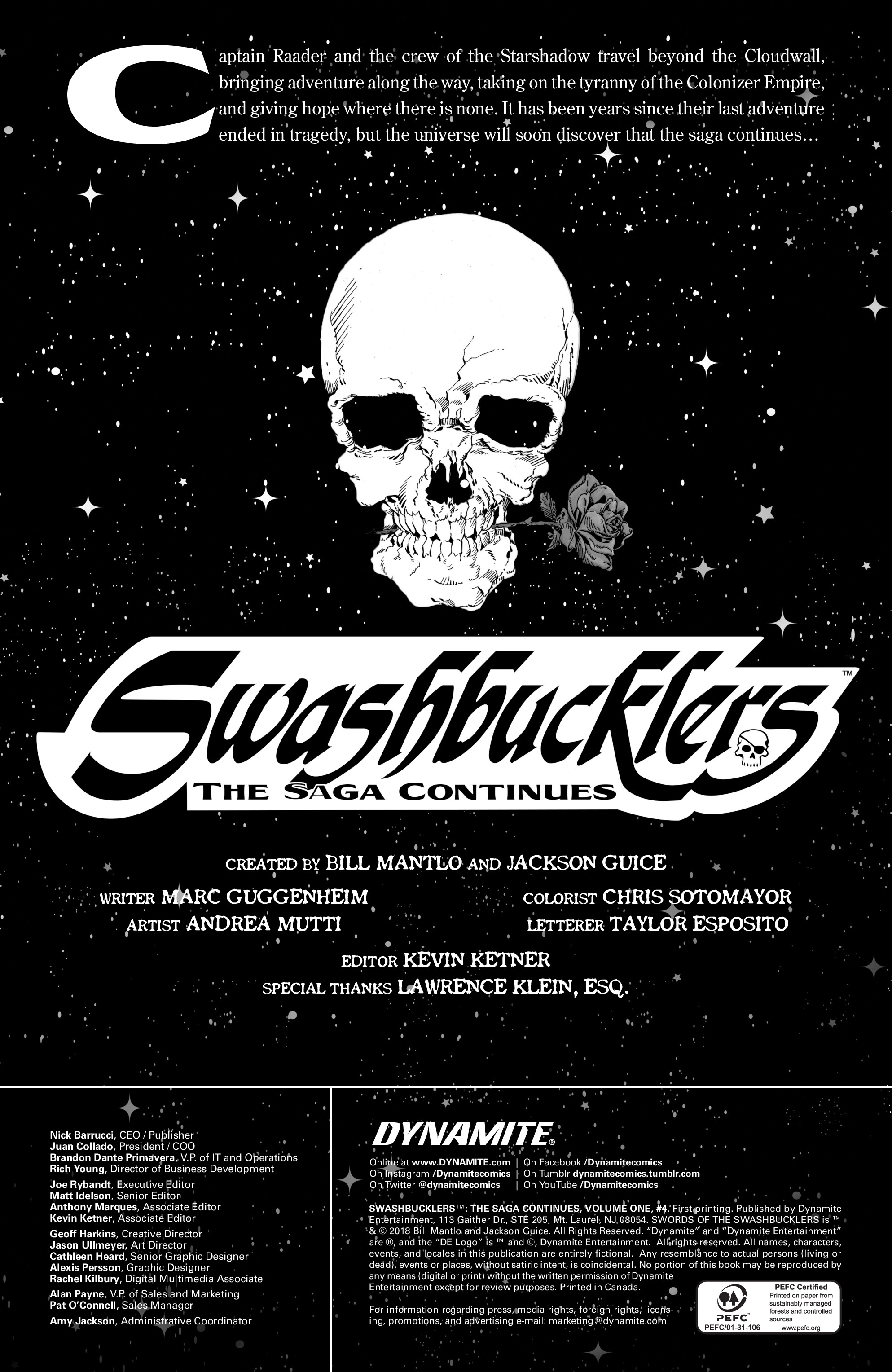 Swashbucklers: The Saga Continues (2018-): Chapter 4 - Page 3