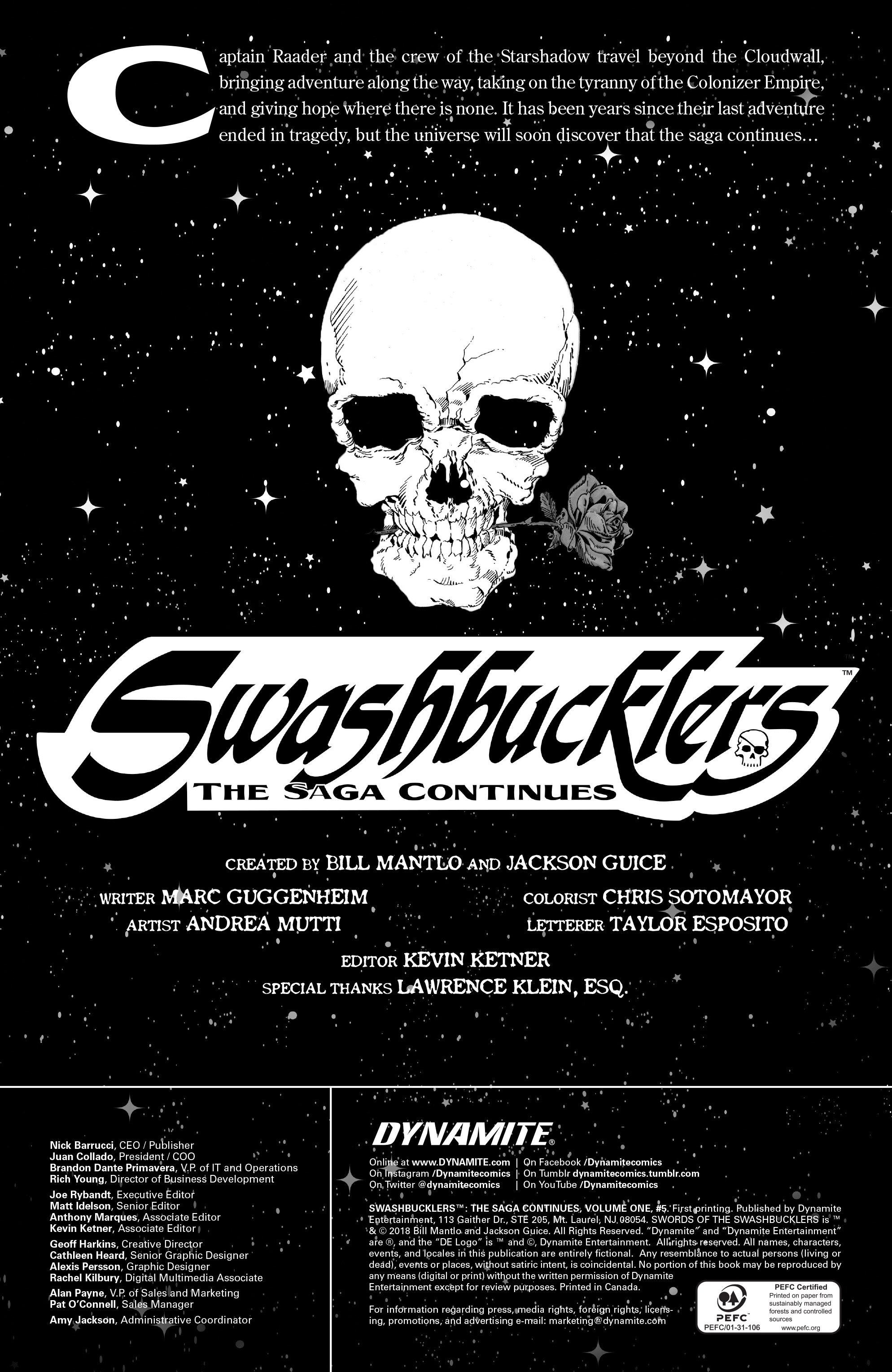 Swashbucklers: The Saga Continues (2018-): Chapter 5 - Page 3