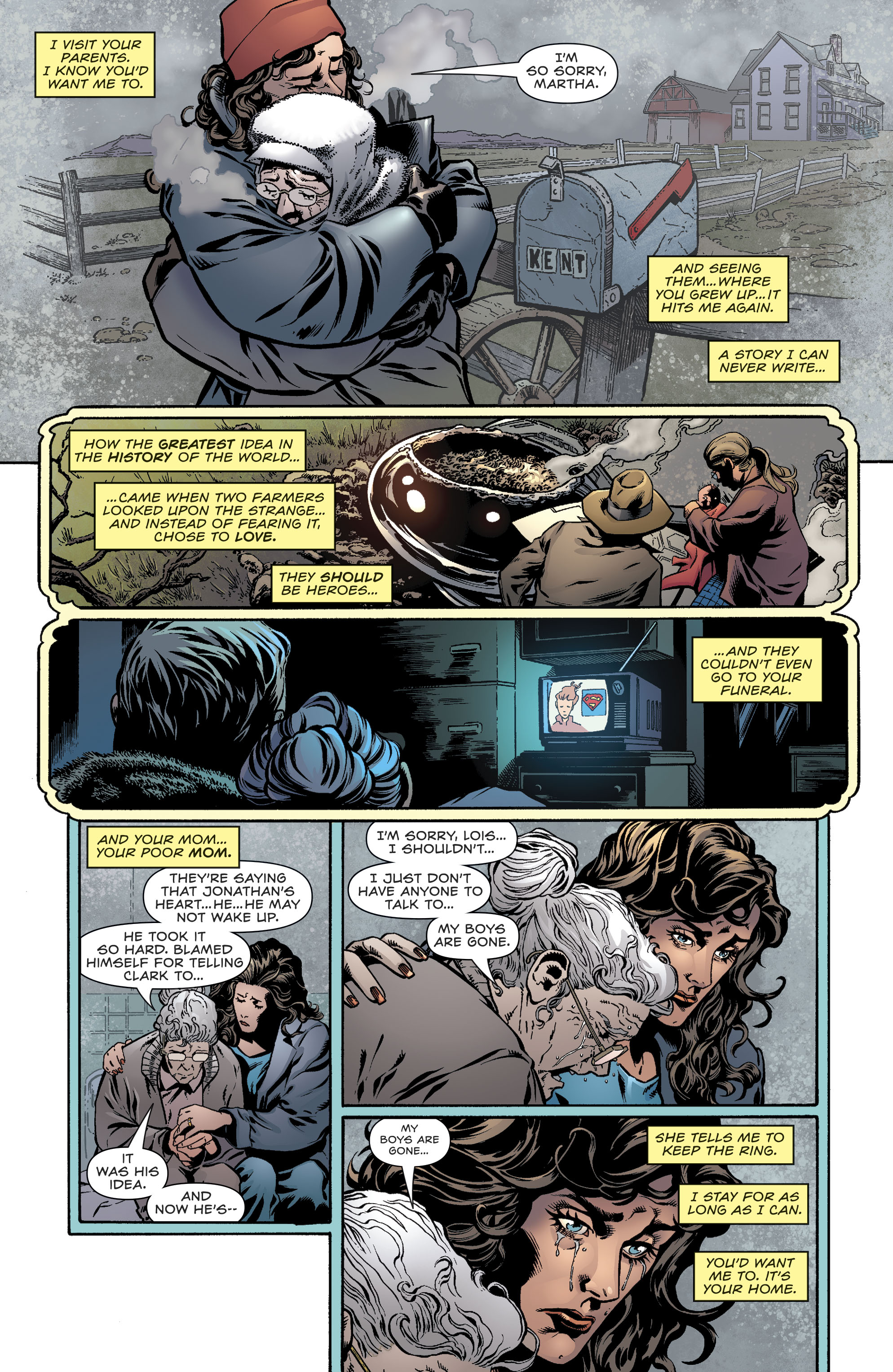 Tales from the Dark Multiverse: Death of Superman (2019): Chapter 1 - Page 16
