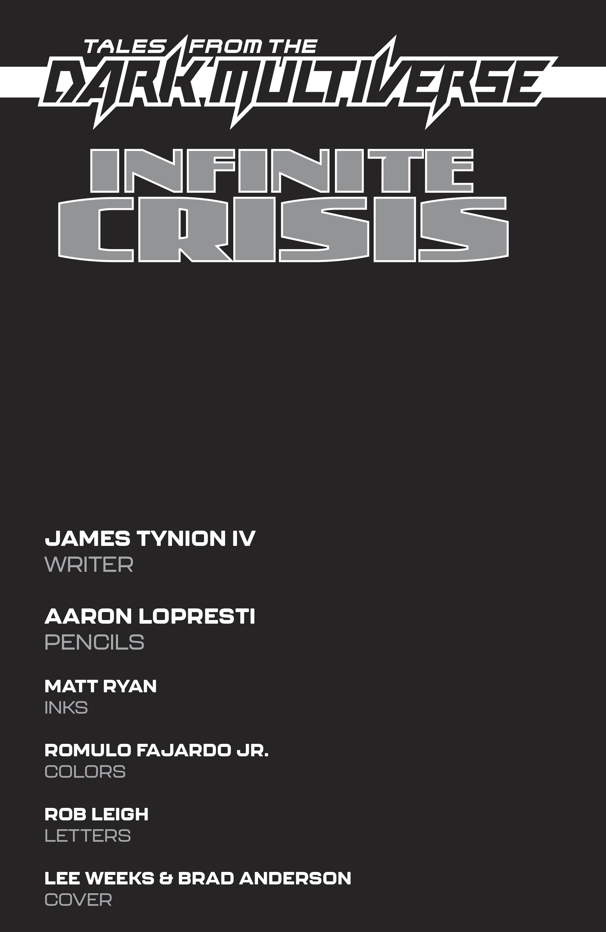 Tales from the Dark Multiverse: Infinite Crisis (2019): Chapter 1 - Page 2