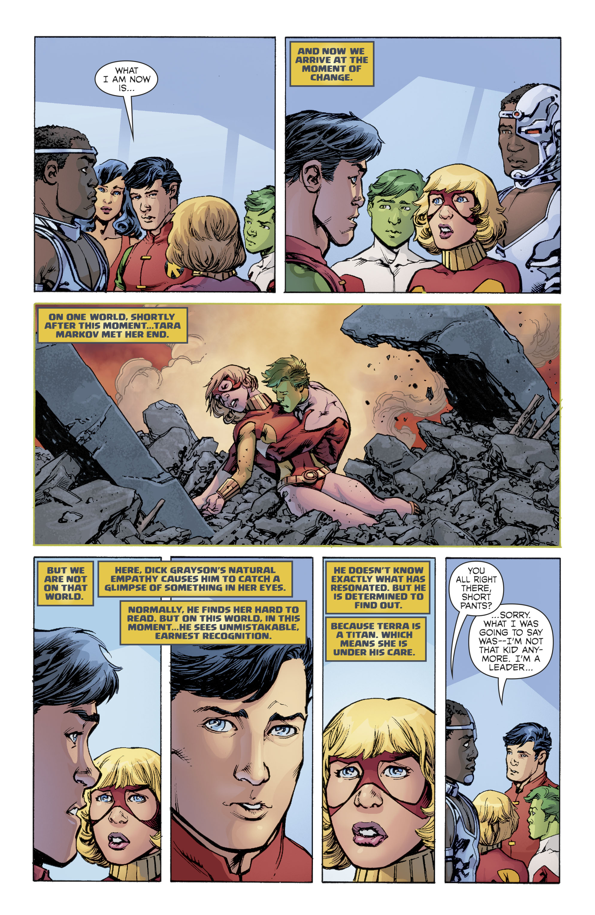 Tales from the Dark Multiverse: Teen Titans The Judas Contract (2019): Chapter 1 - Page 9