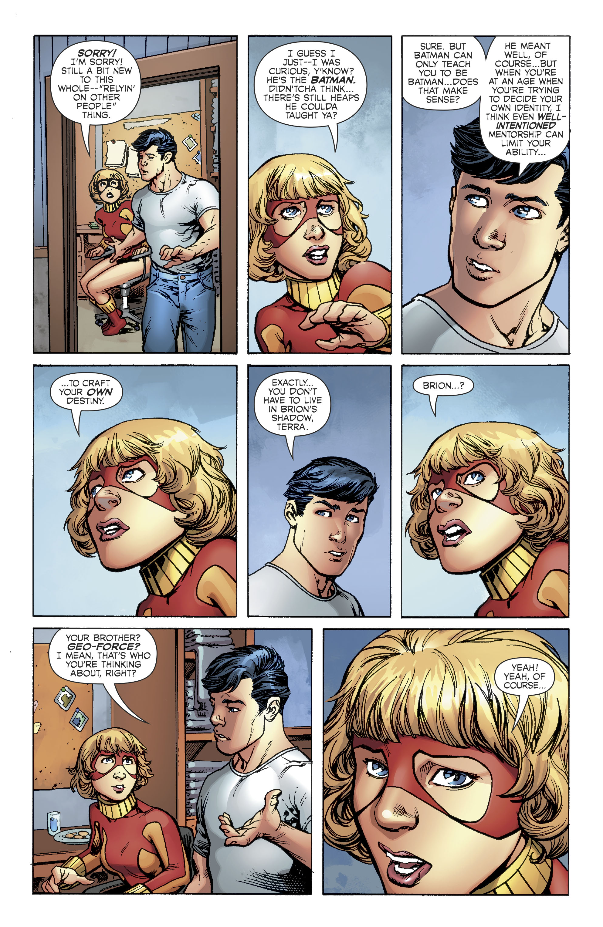 Tales from the Dark Multiverse: Teen Titans The Judas Contract (2019): Chapter 1 - Page 12