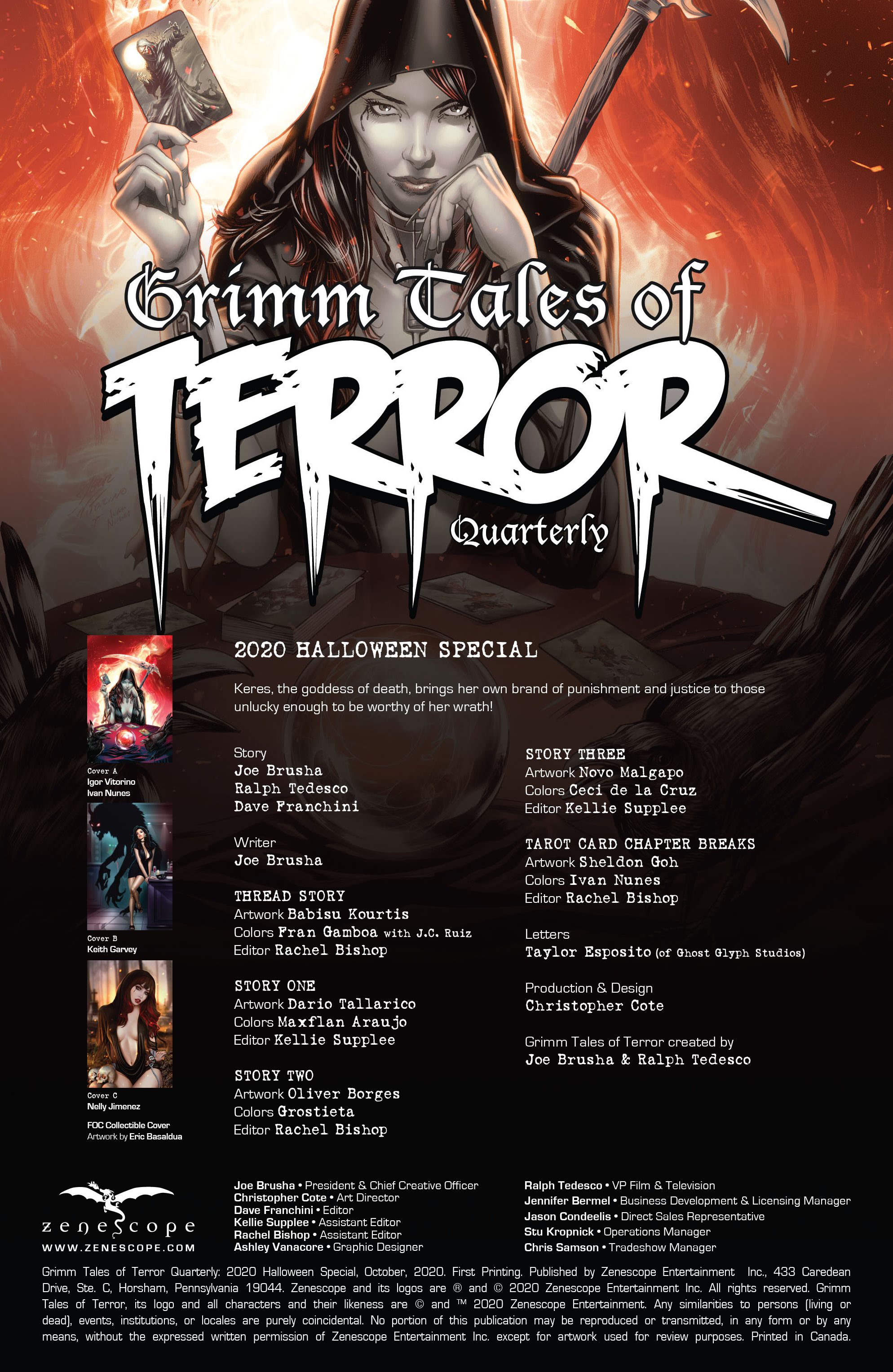 Tales of Terror Quarterly: 2020 Halloween Special (2020): Chapter 1 - Page 2