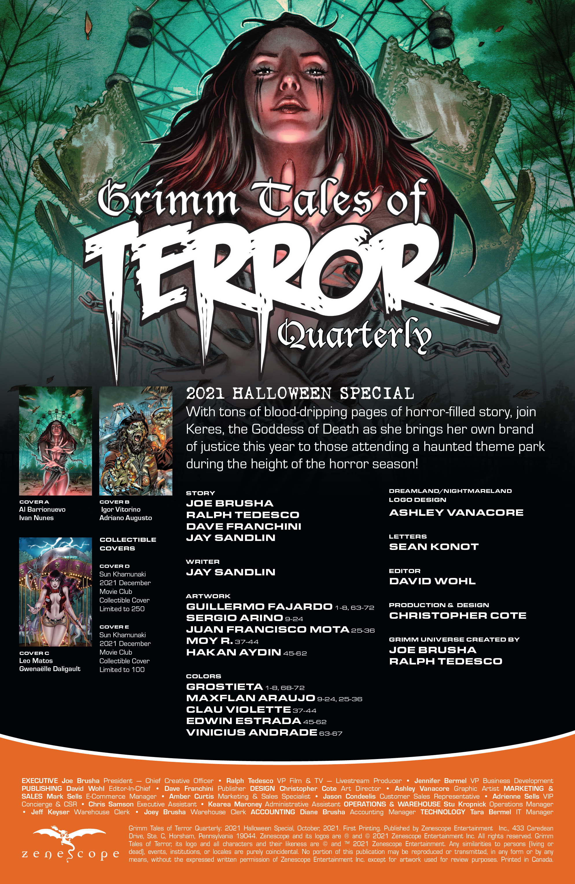 Tales of Terror Quarterly: 2021 Halloween Special (2021): Chapter 1 - Page 2