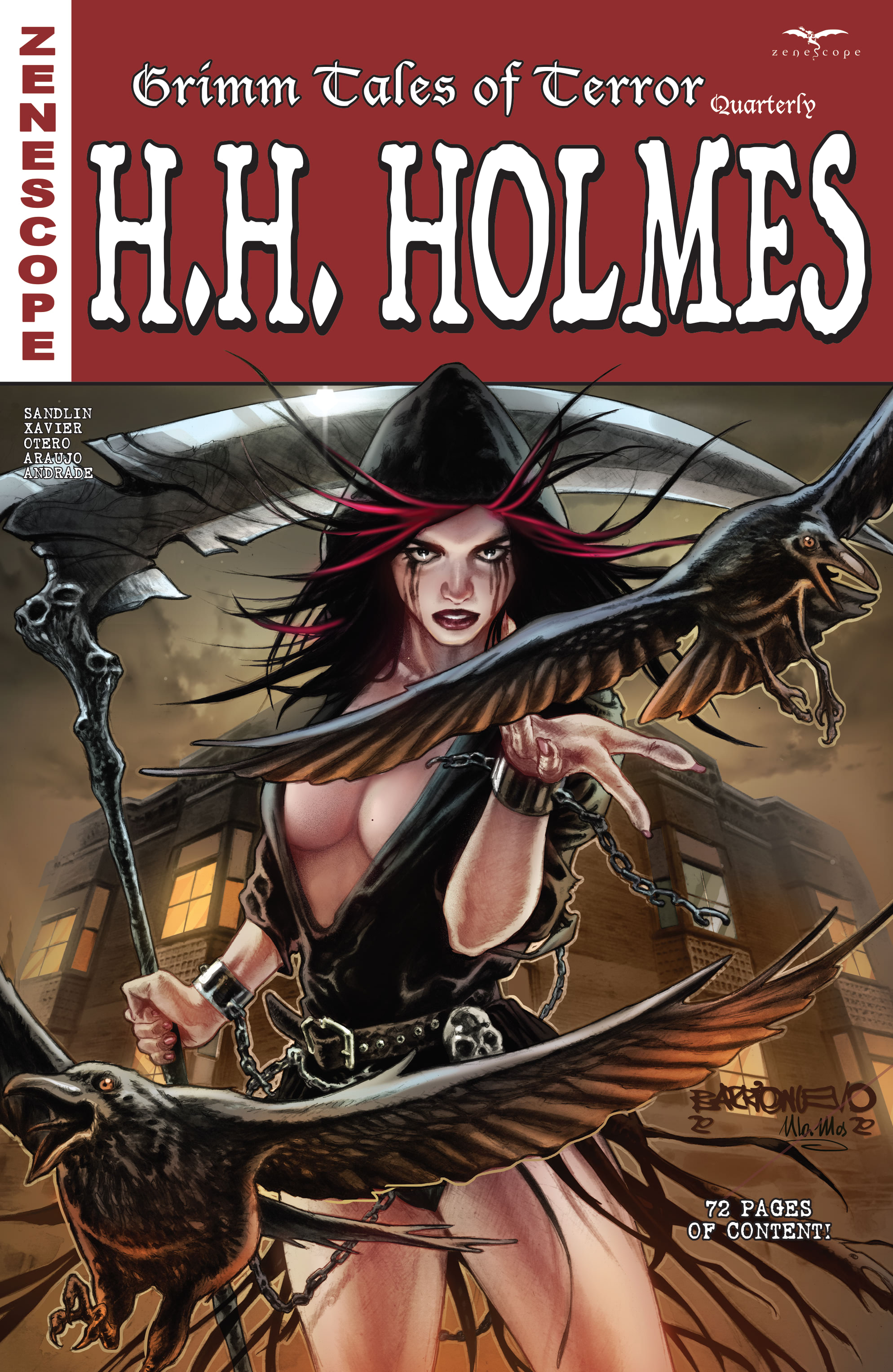 Tales of Terror Quarterly: HH Holmes (2021): Chapter 1 - Page 1