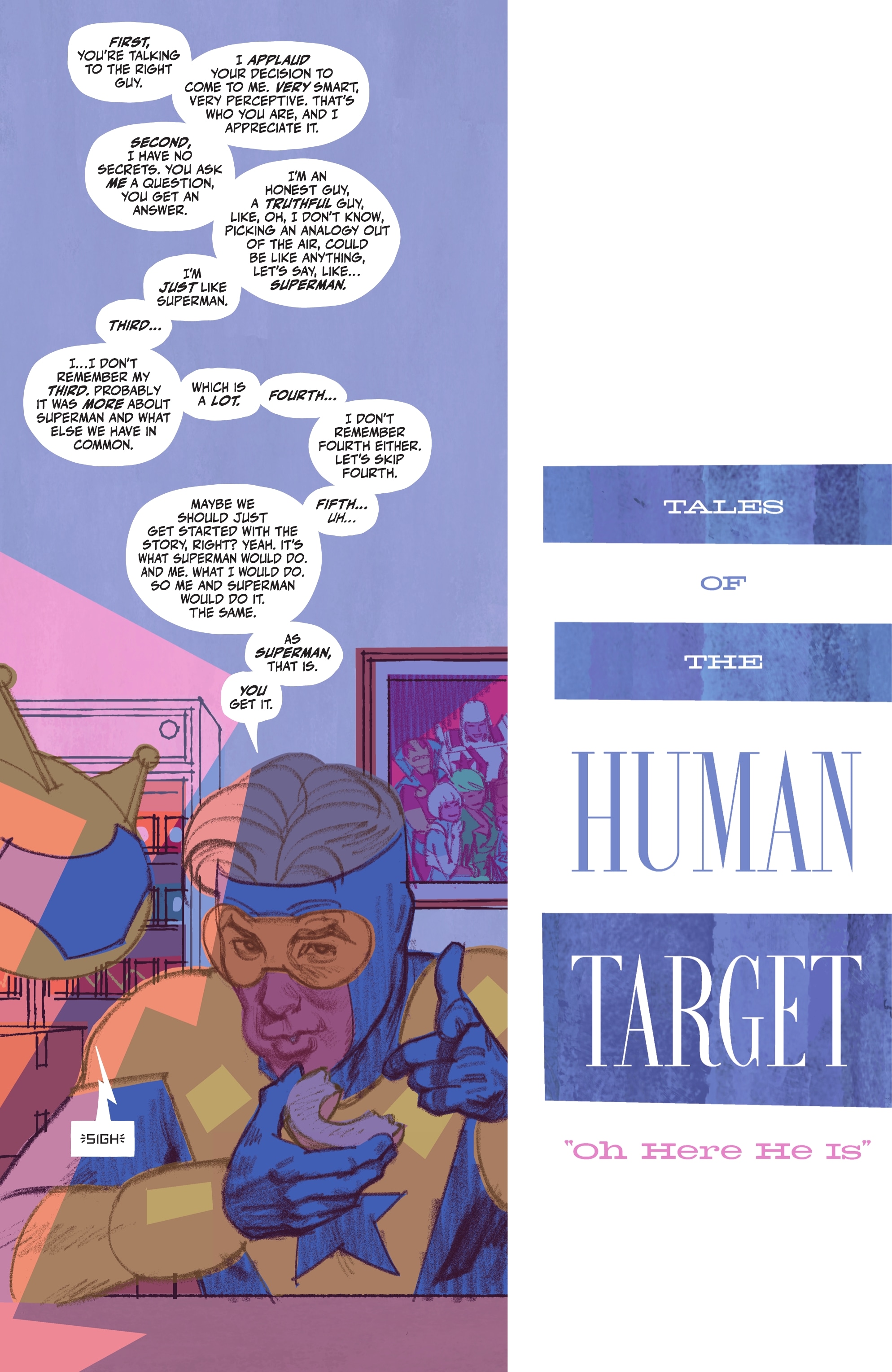 Tales of The Human Target (2022-): Chapter 1 - Page 6