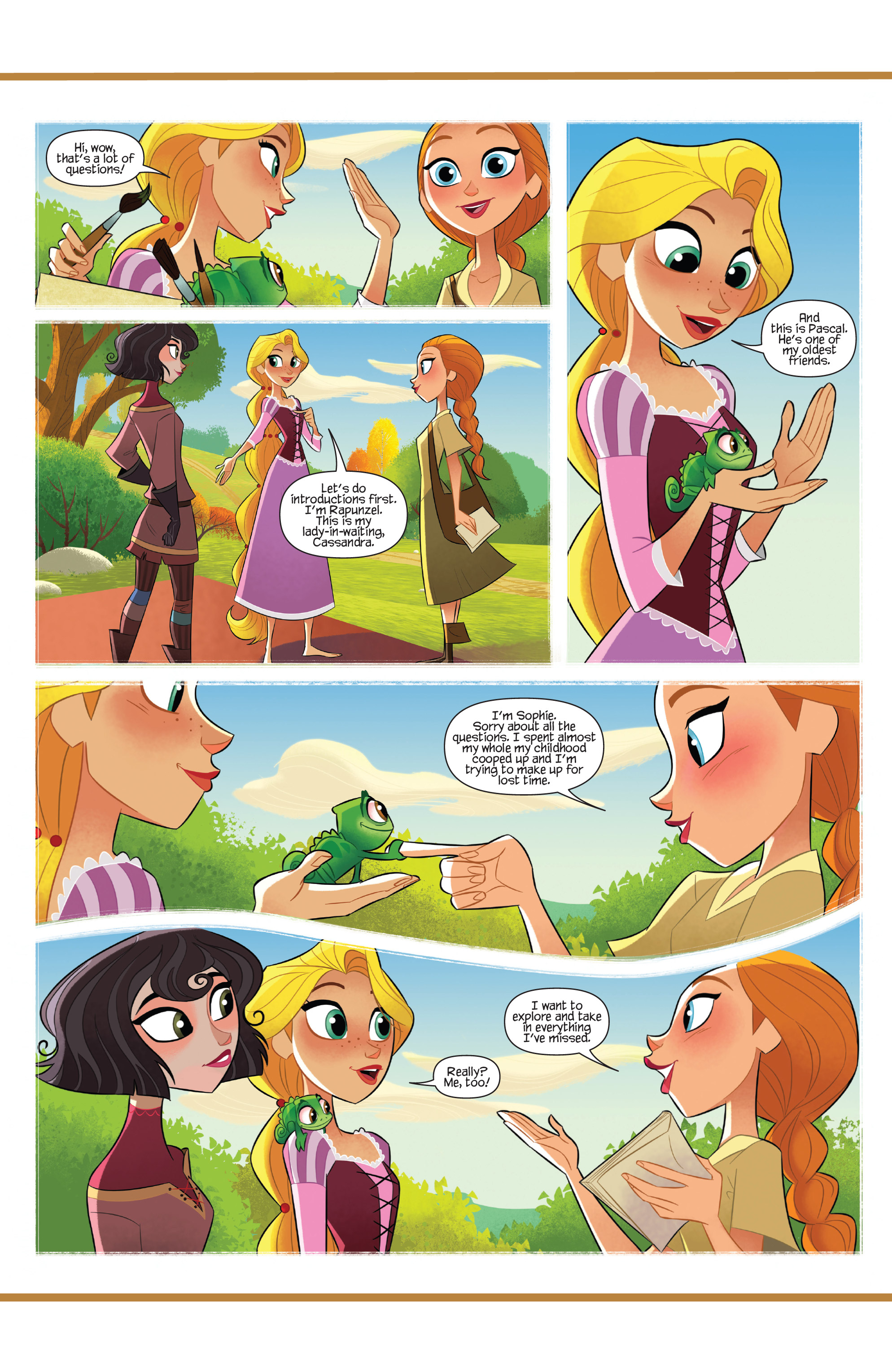 Tangled: Hair It Is (2019): Chapter 1 - Page 4