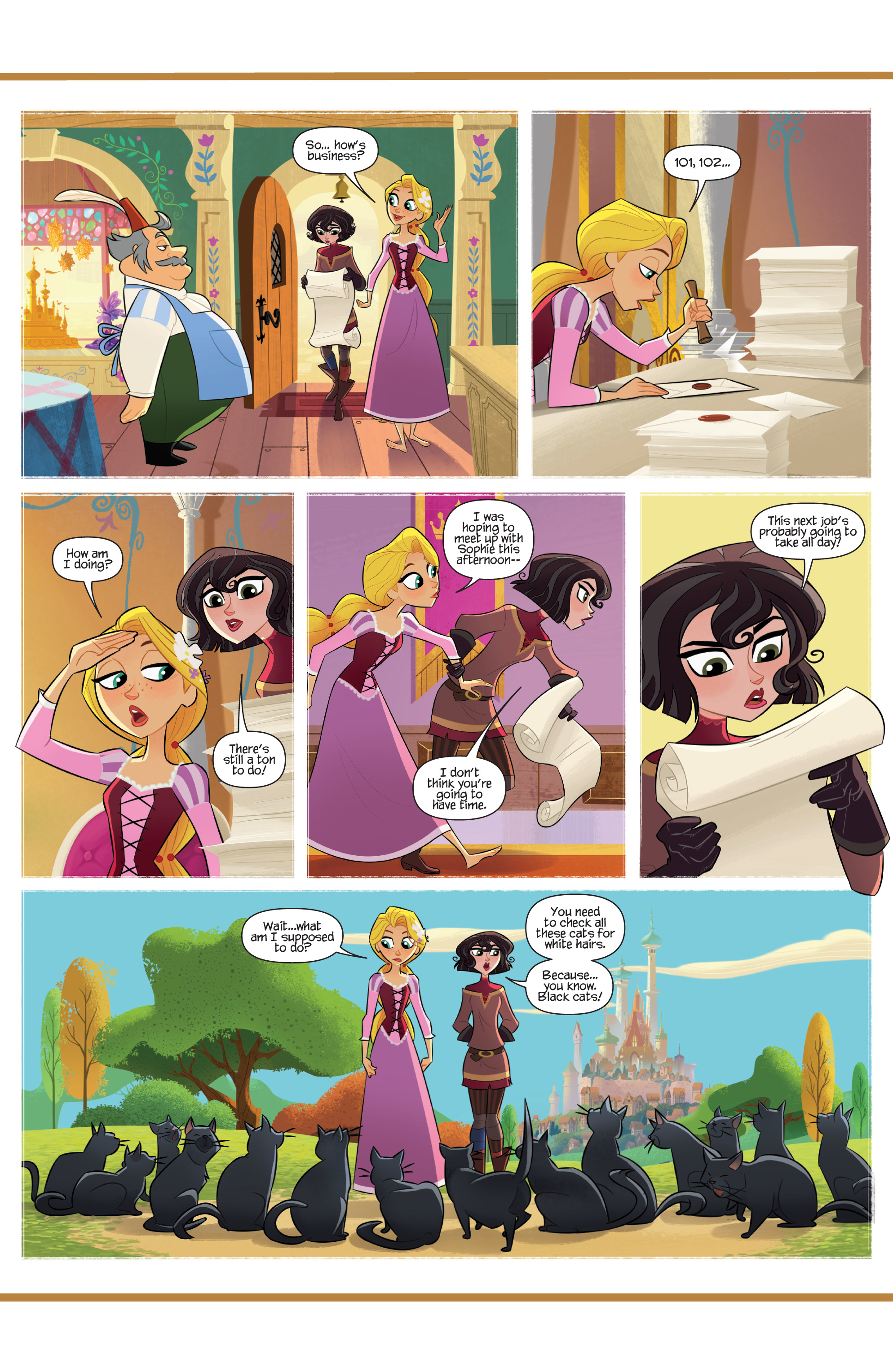 Tangled: Hair It Is (2019): Chapter 1 - Page 8