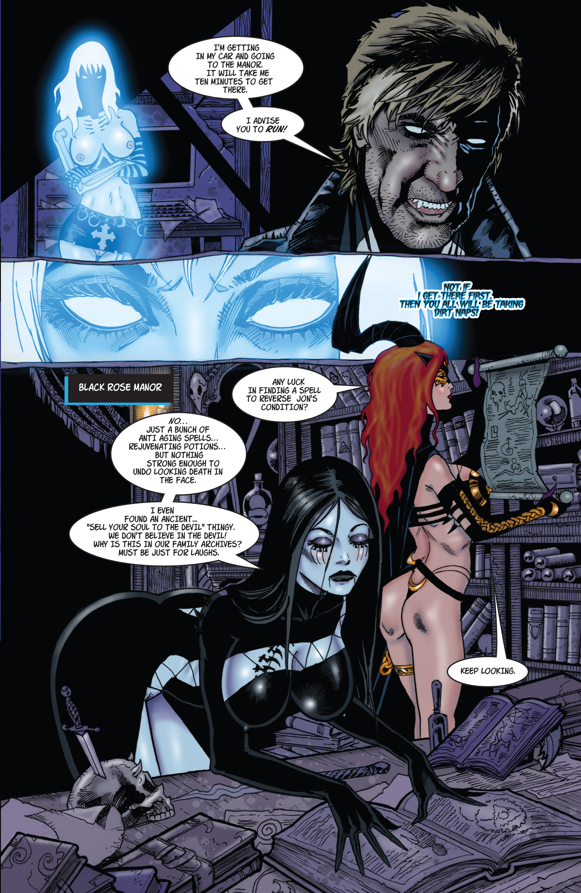 Tarot: Witch of the Black Rose (2000-): Chapter 129 - Page 9