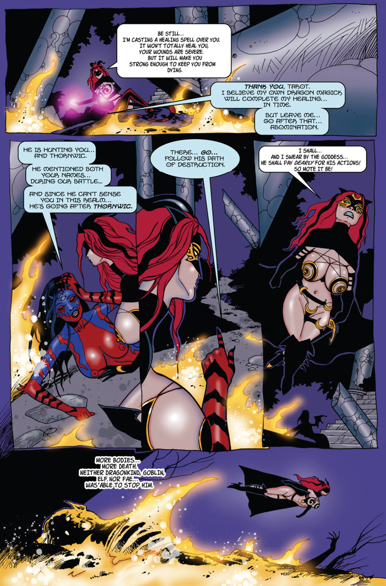 Tarot: Witch of the Black Rose (2000-): Chapter 140 - Page 14