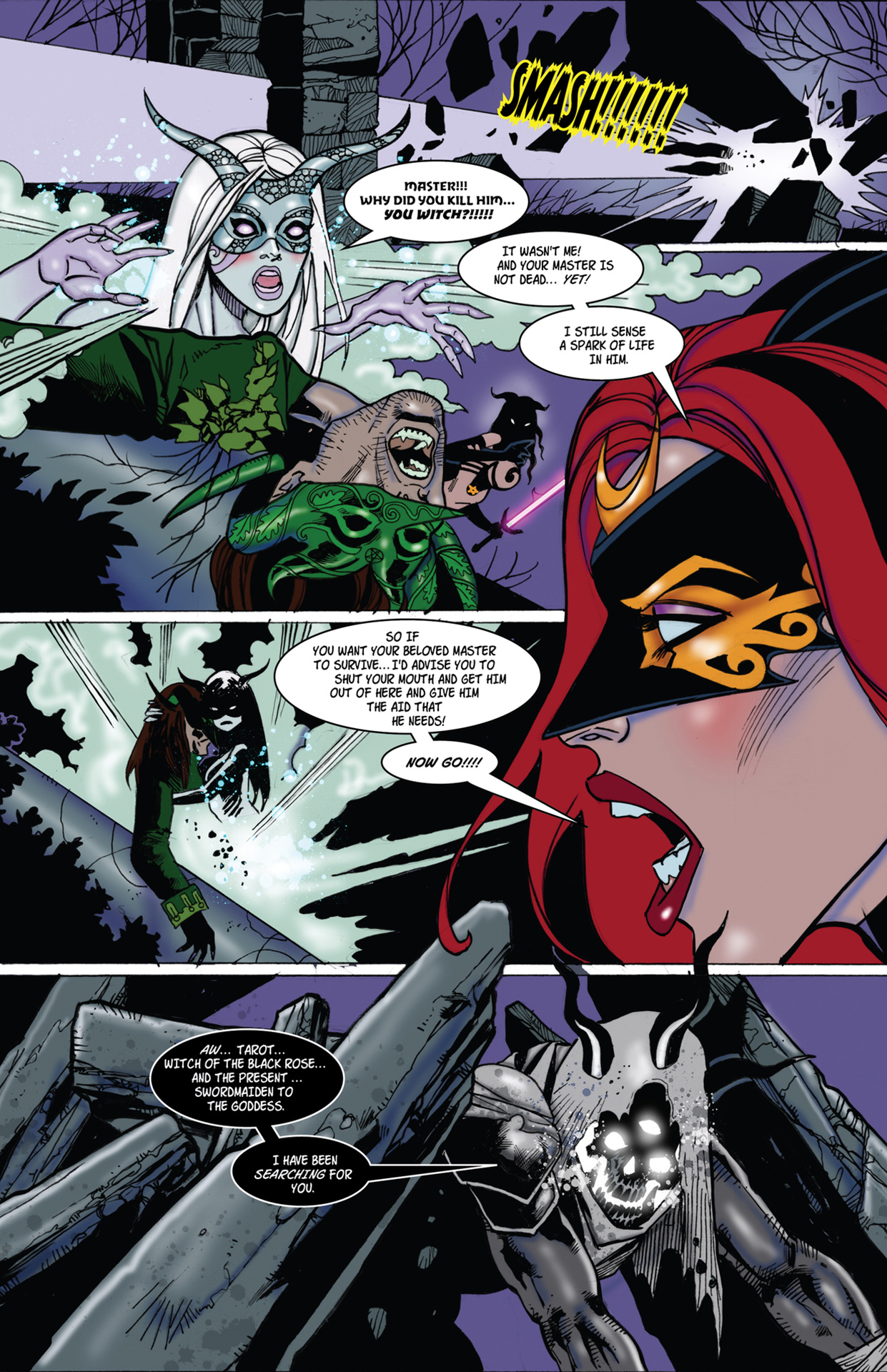 Tarot: Witch of the Black Rose (2000-): Chapter 141 - Page 5