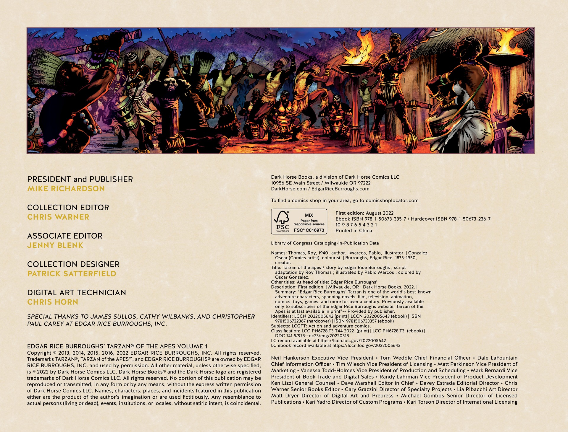 Tarzan of the Apes (2022-): Chapter HC - Page 8