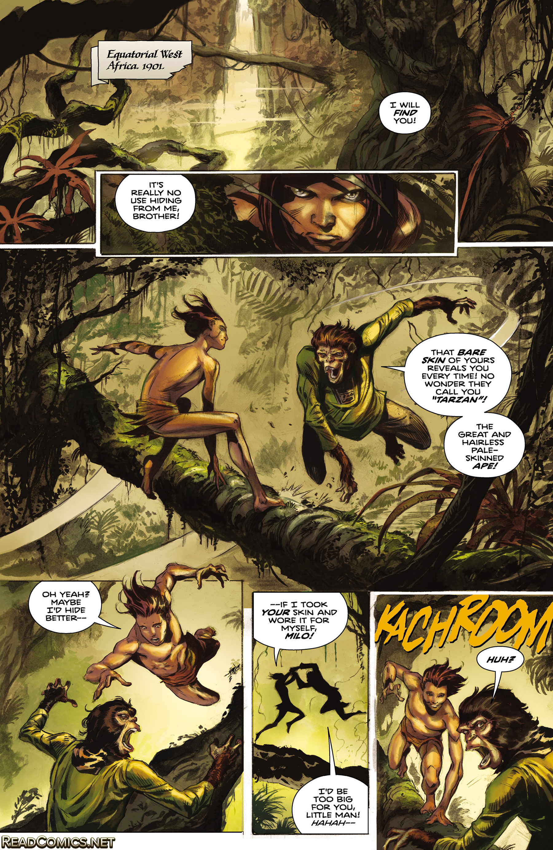 Tarzan on the Planet of the Apes (2016-): Chapter 1 - Page 5