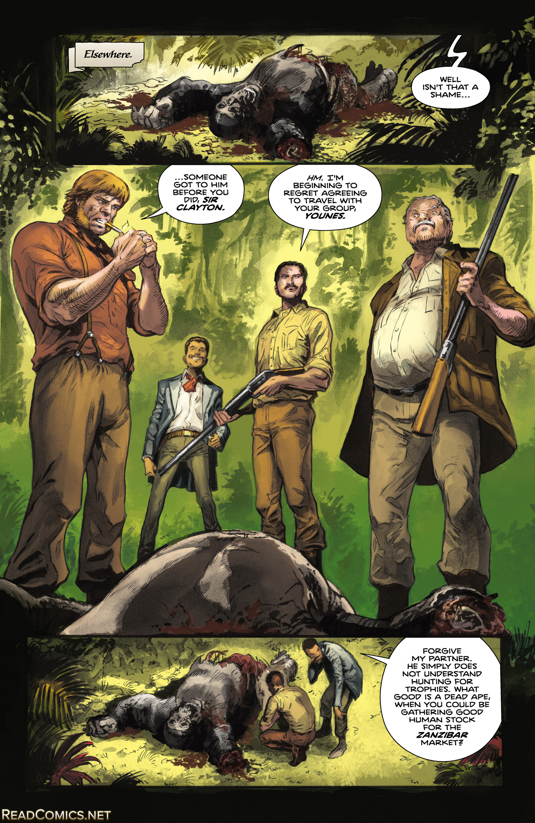 Tarzan on the Planet of the Apes (2016-): Chapter 1 - Page 9