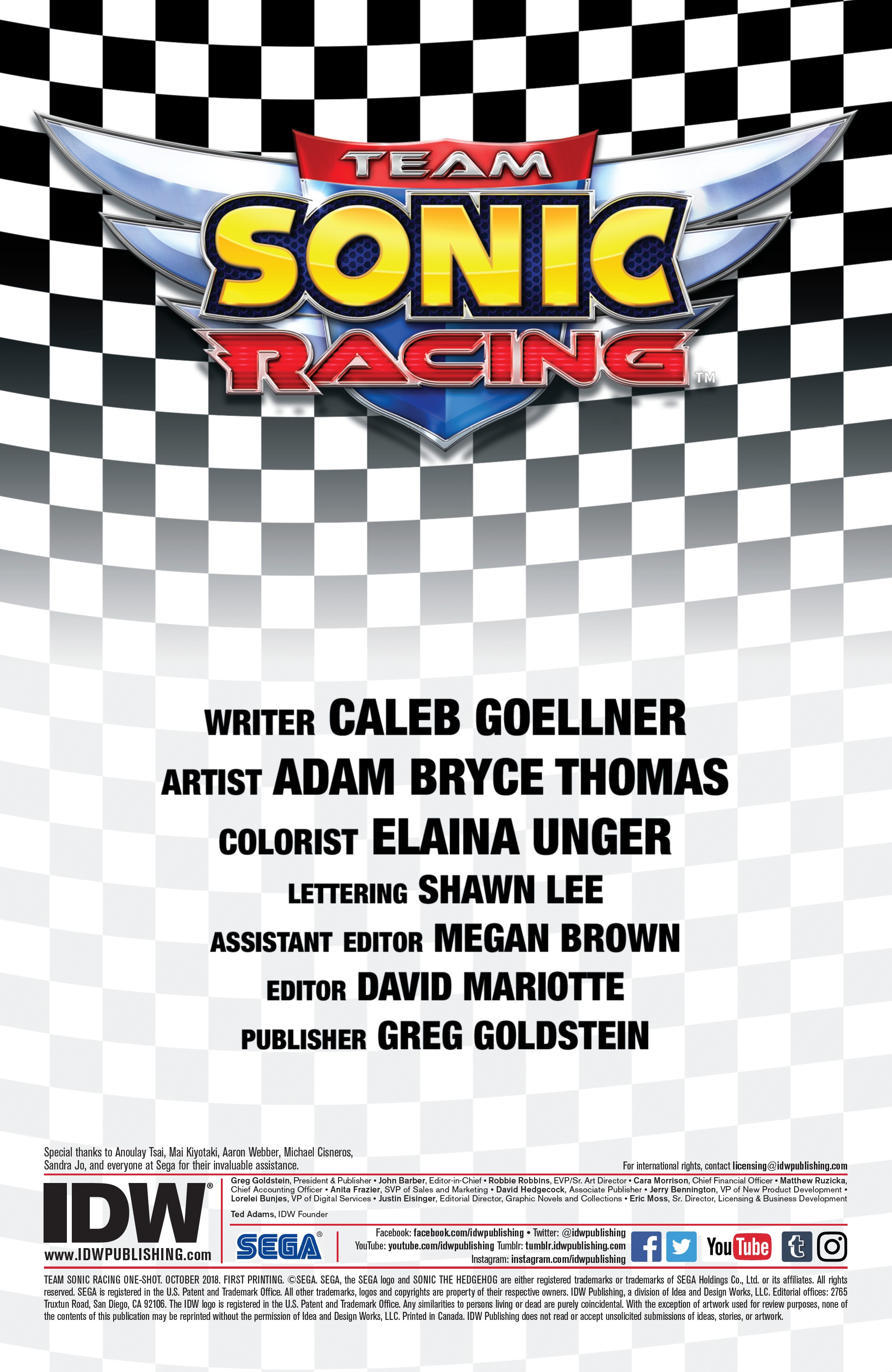 Team Sonic Racing (2018): Chapter 1 - Page 2