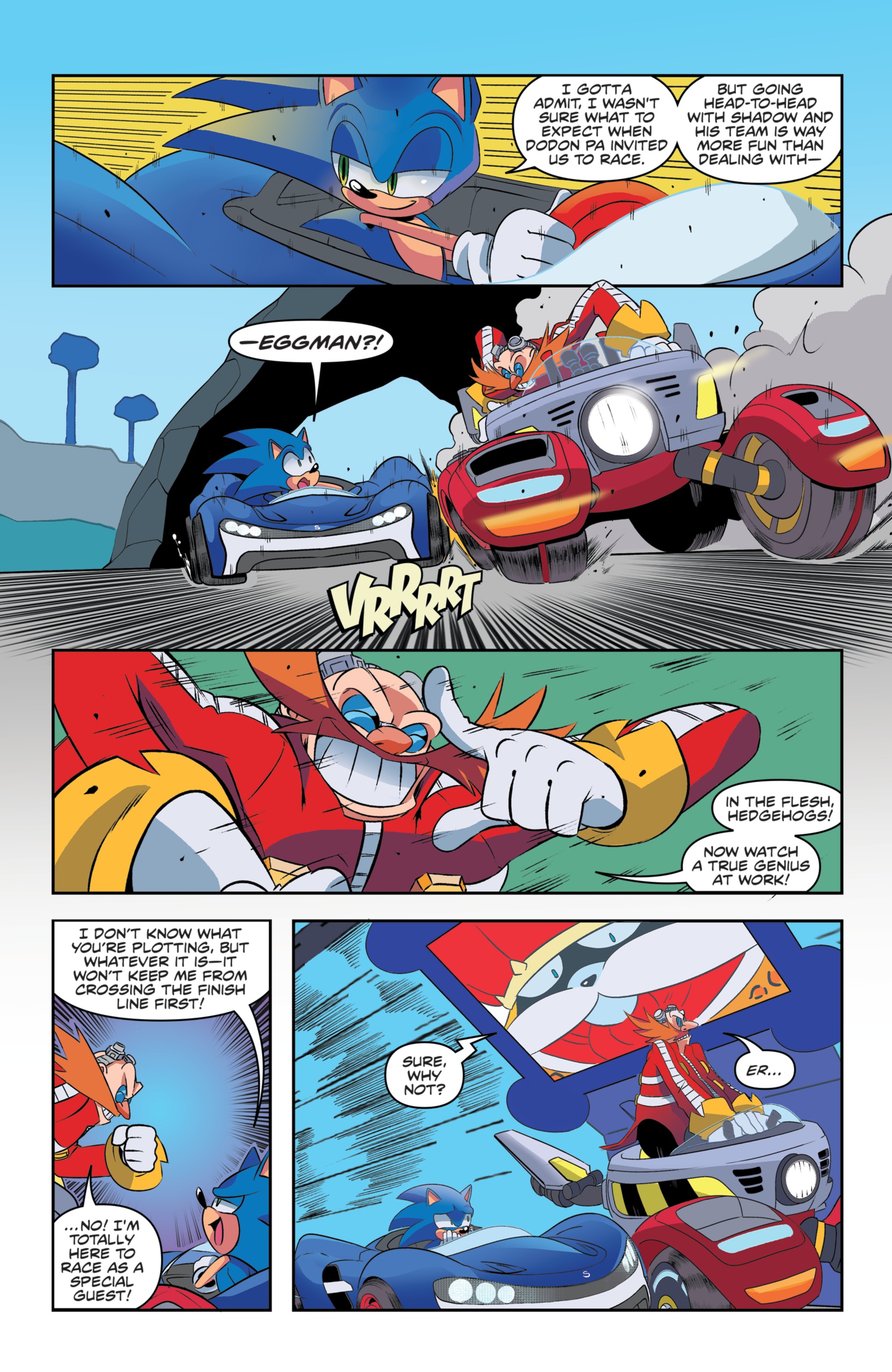 Team Sonic Racing (2018): Chapter 1 - Page 7