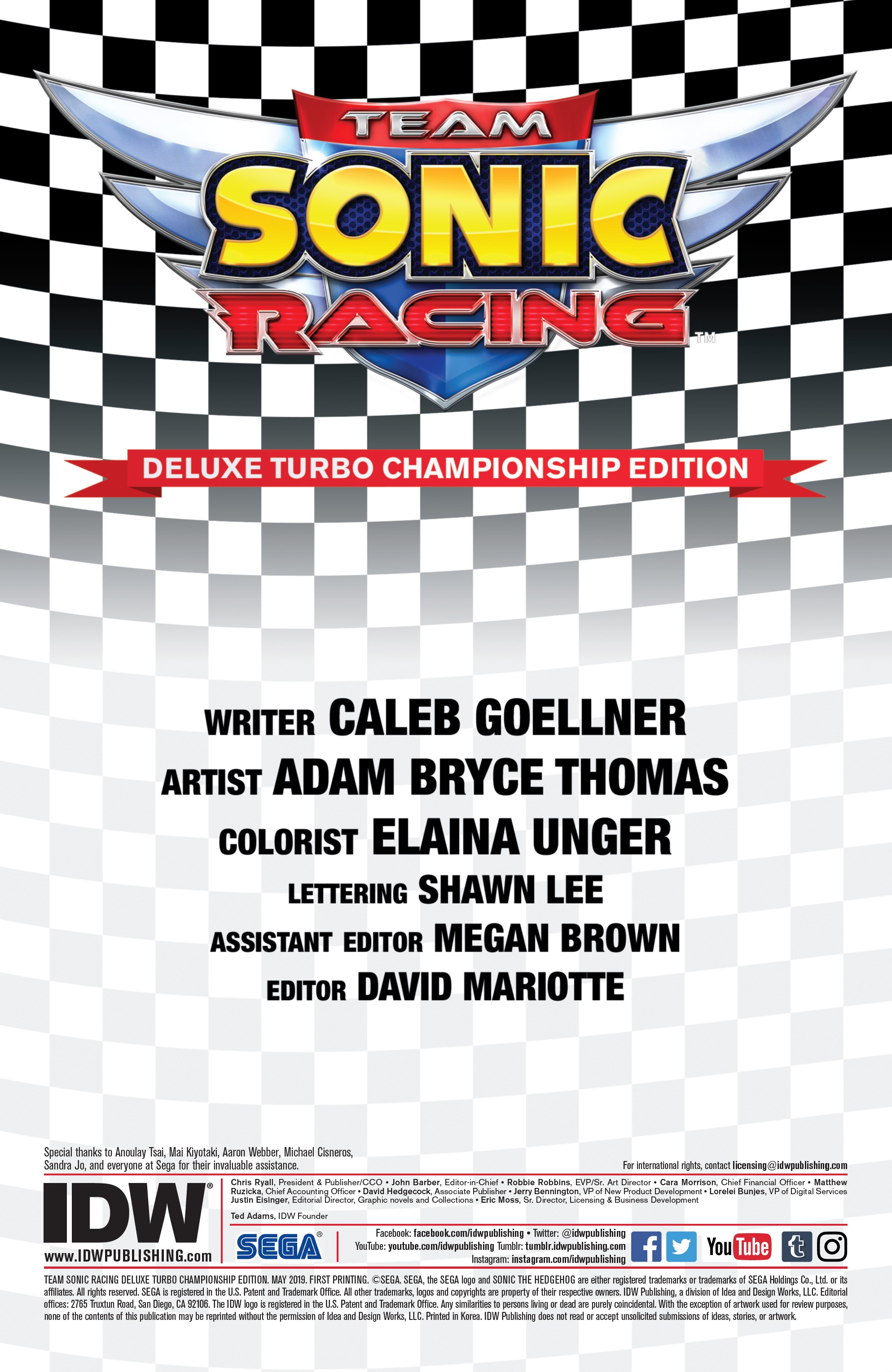 Team Sonic Racing Plus Deluxe Turbo Championship Edition (2019): Chapter 1 - Page 2