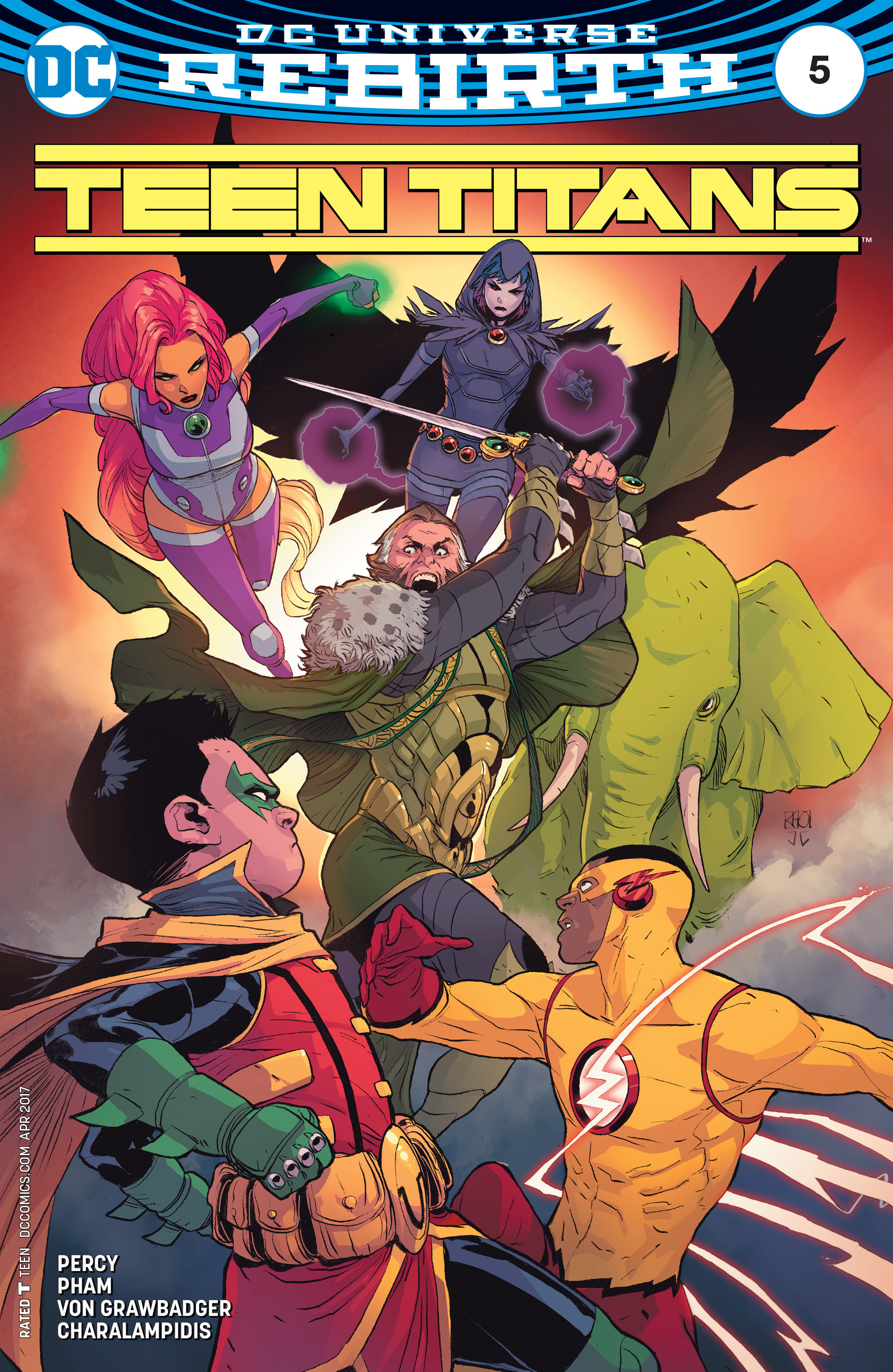 Teen Titans (2016-): Chapter 5 - Page 1