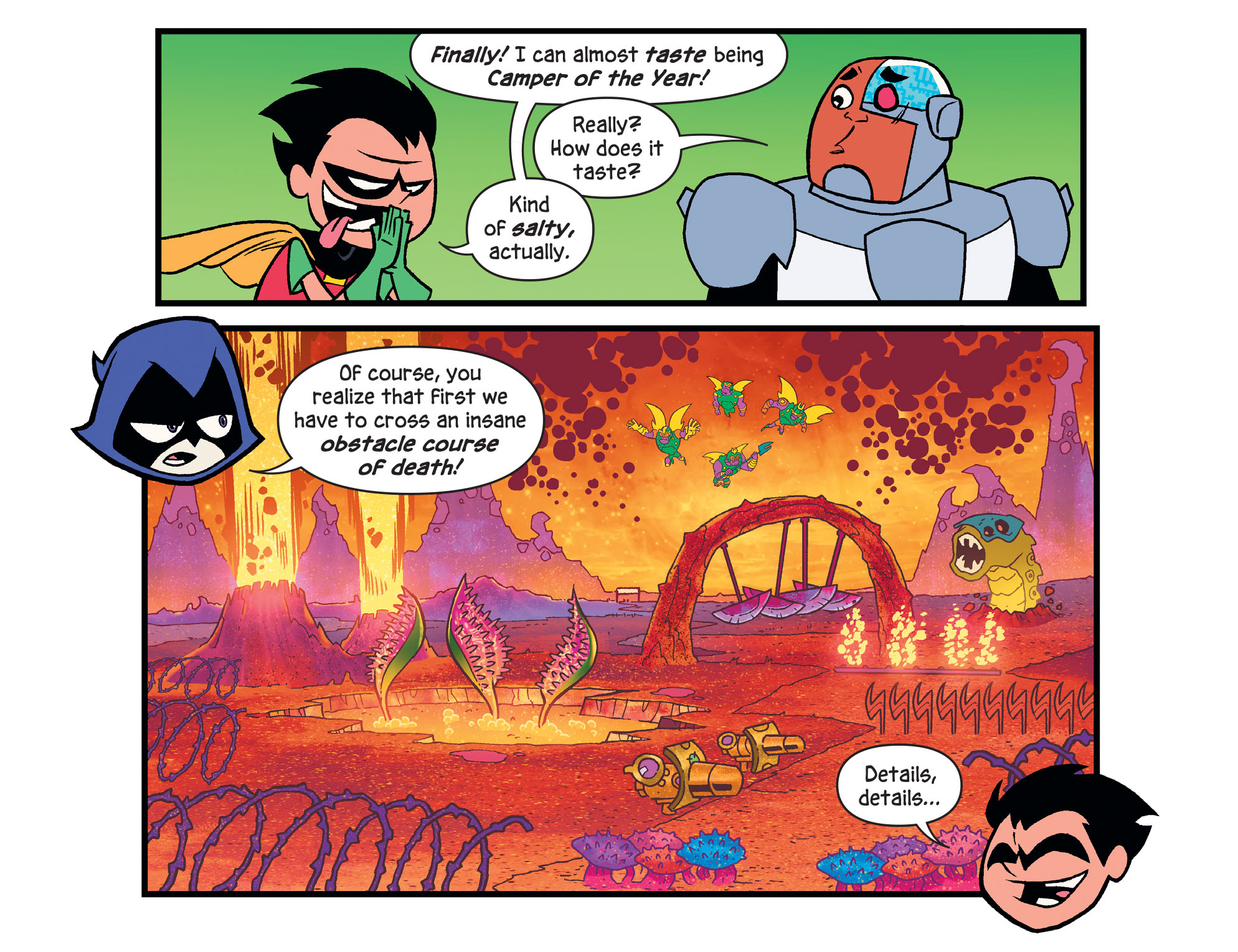Teen Titans Go! To Camp (2020): Chapter 13 - Page 7
