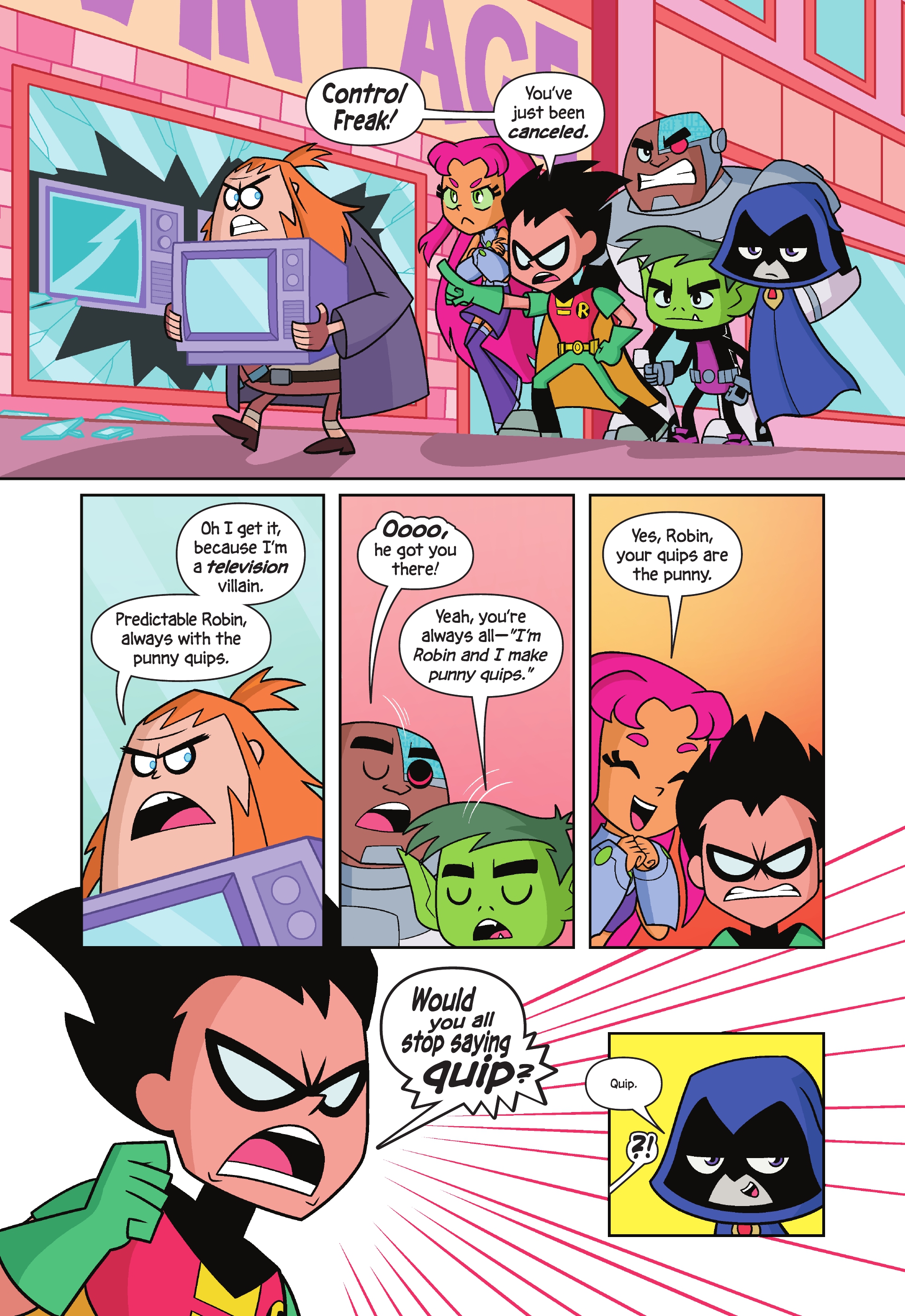 Teen Titans Go!/DC Super Hero Girls - Exchange Students! (2022): Chapter 1 - Page 5