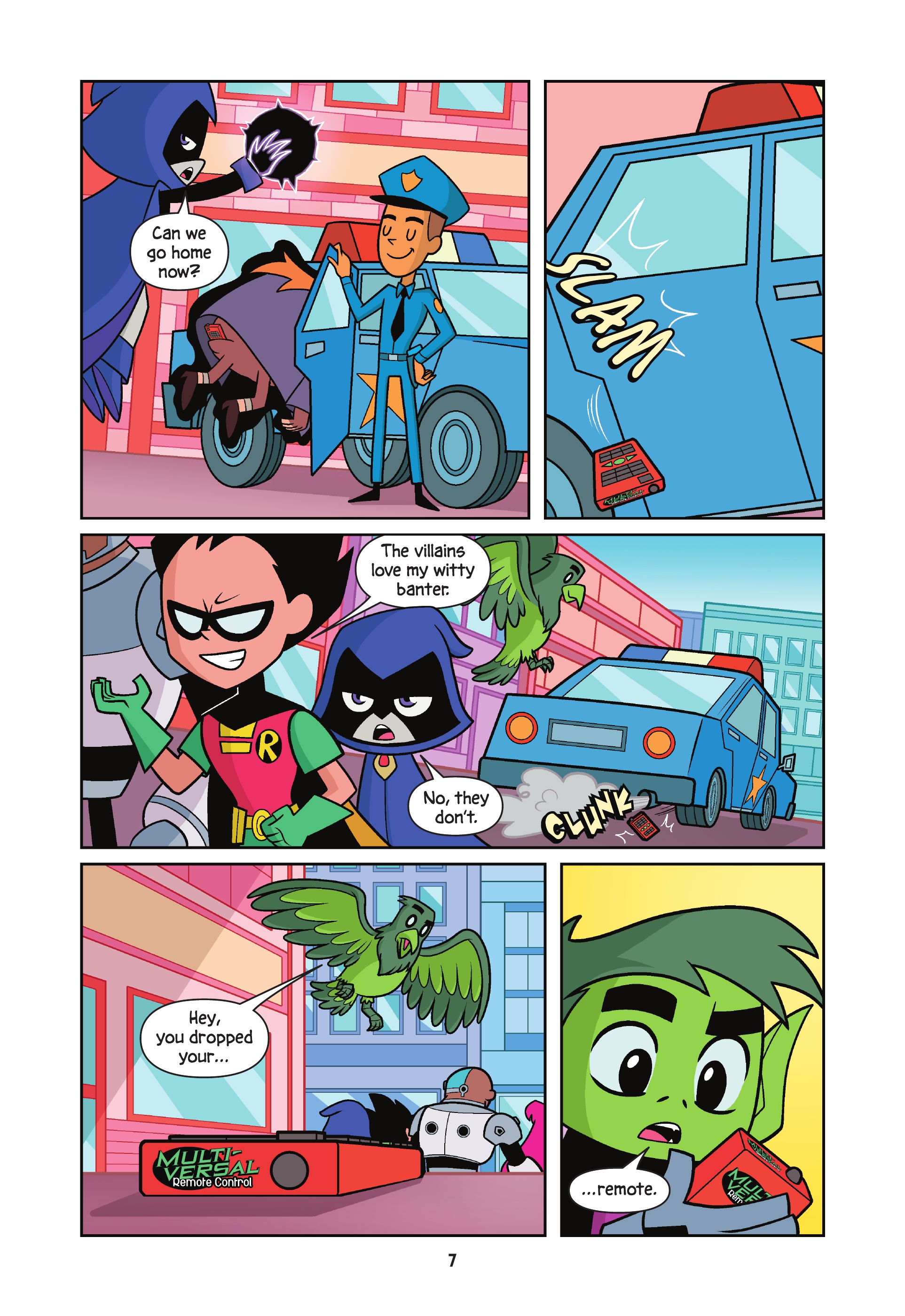 Teen Titans Go!/DC Super Hero Girls - Exchange Students! (2022): Chapter 1 - Page 6