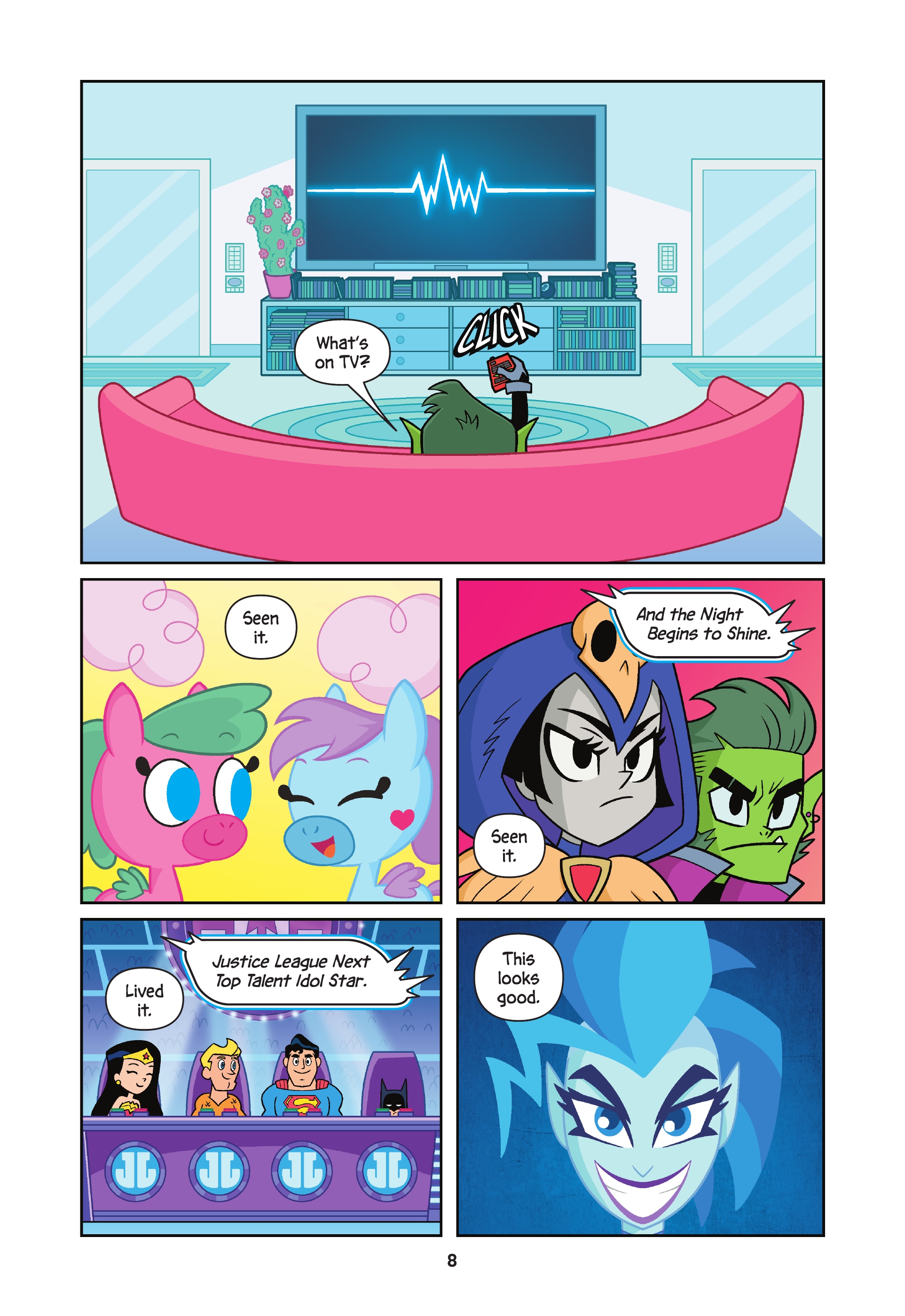 Teen Titans Go!/DC Super Hero Girls - Exchange Students! (2022): Chapter 1 - Page 7