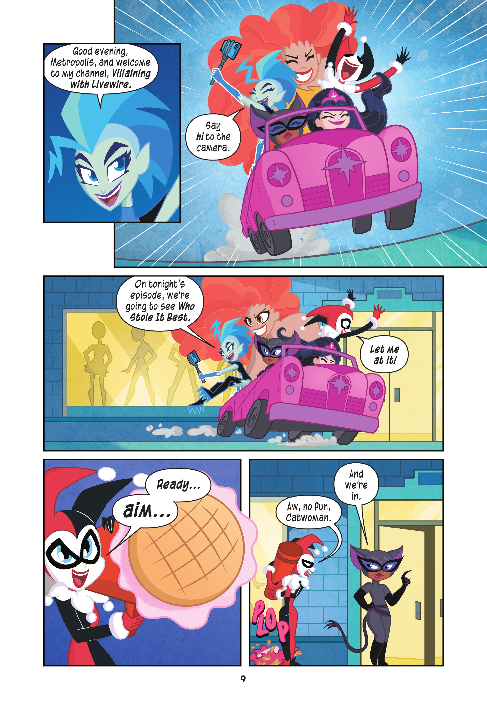 Teen Titans Go!/DC Super Hero Girls - Exchange Students! (2022): Chapter 1 - Page 8