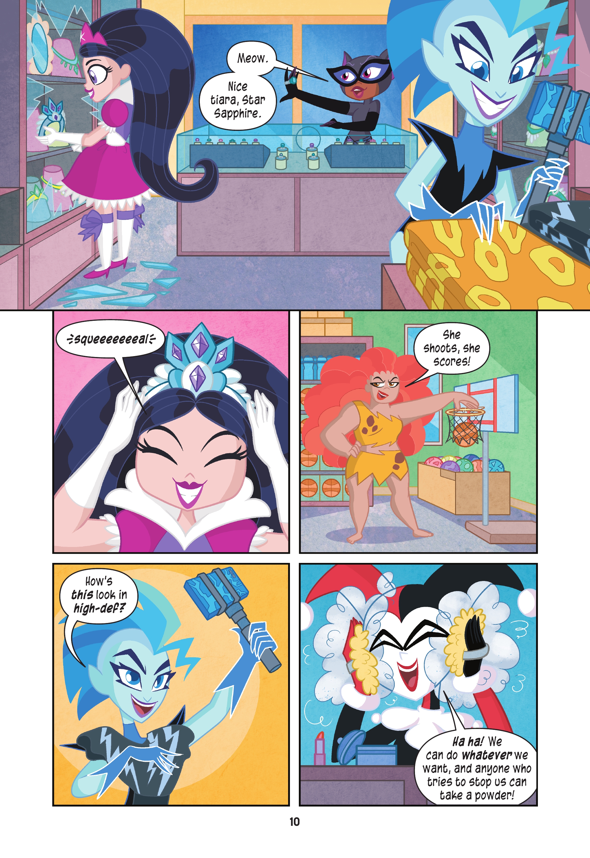 Teen Titans Go!/DC Super Hero Girls - Exchange Students! (2022): Chapter 1 - Page 9