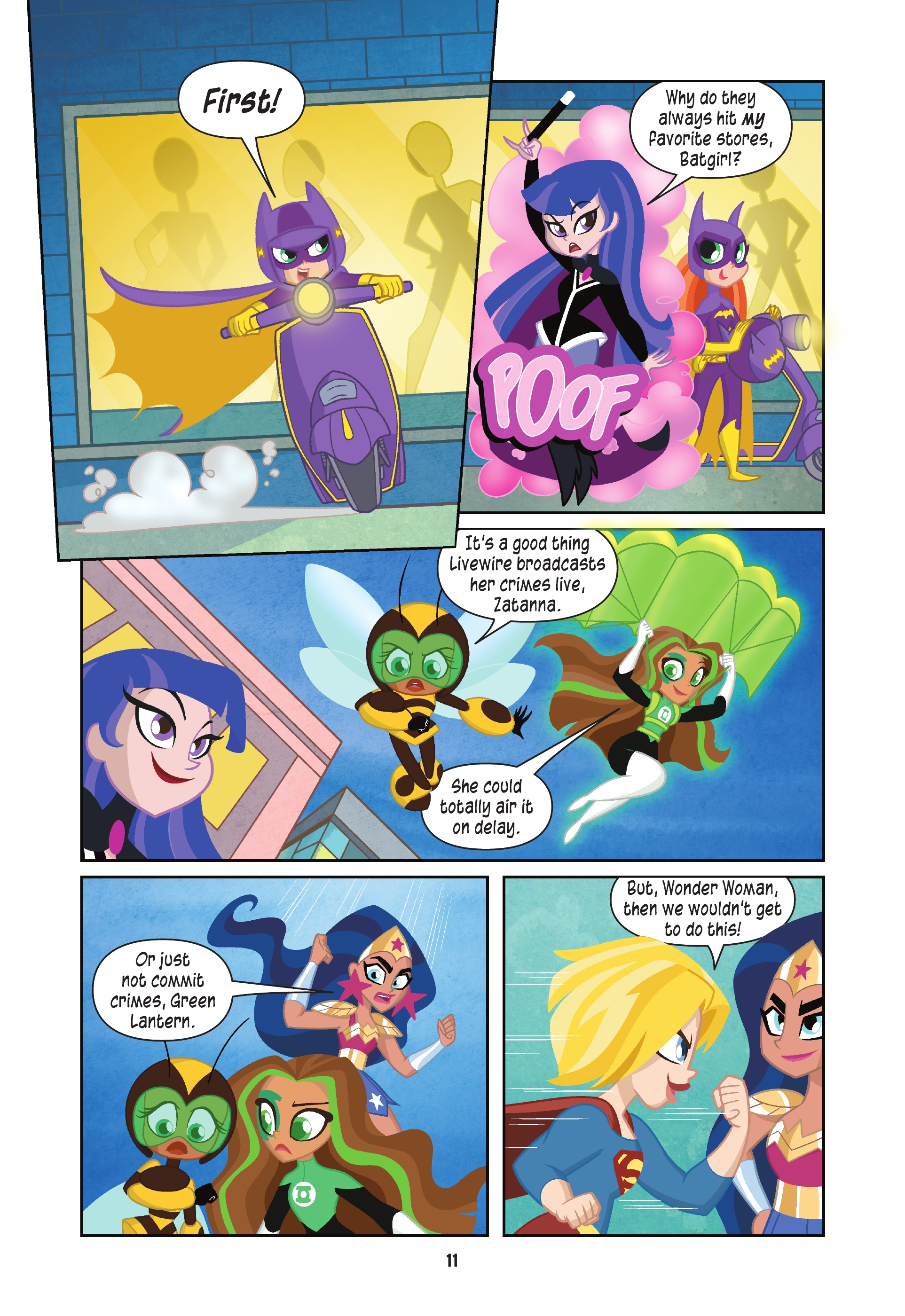 Teen Titans Go!/DC Super Hero Girls - Exchange Students! (2022): Chapter 1 - Page 10