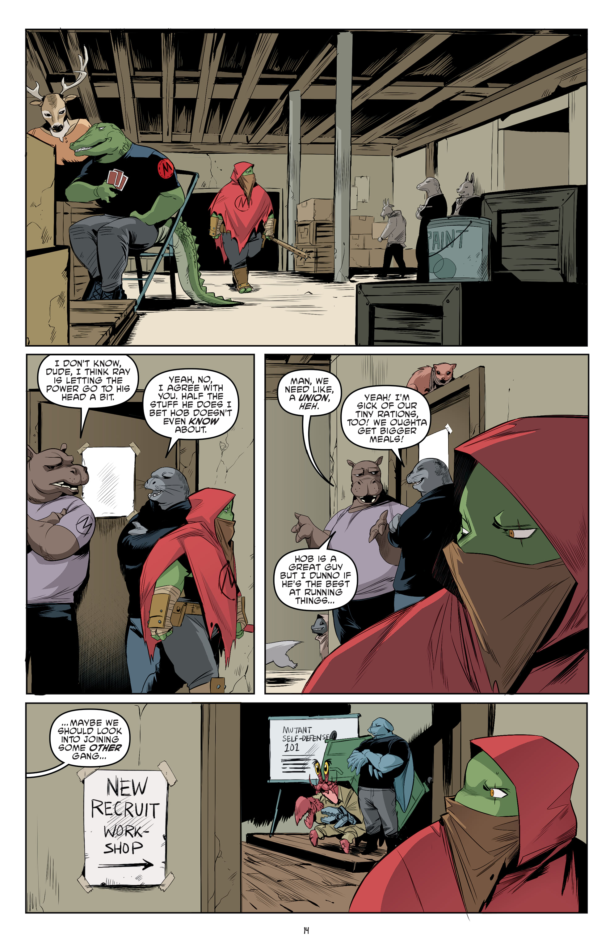 Teenage Mutant Ninja Turtles (2011-): Chapter 110 - Page 16