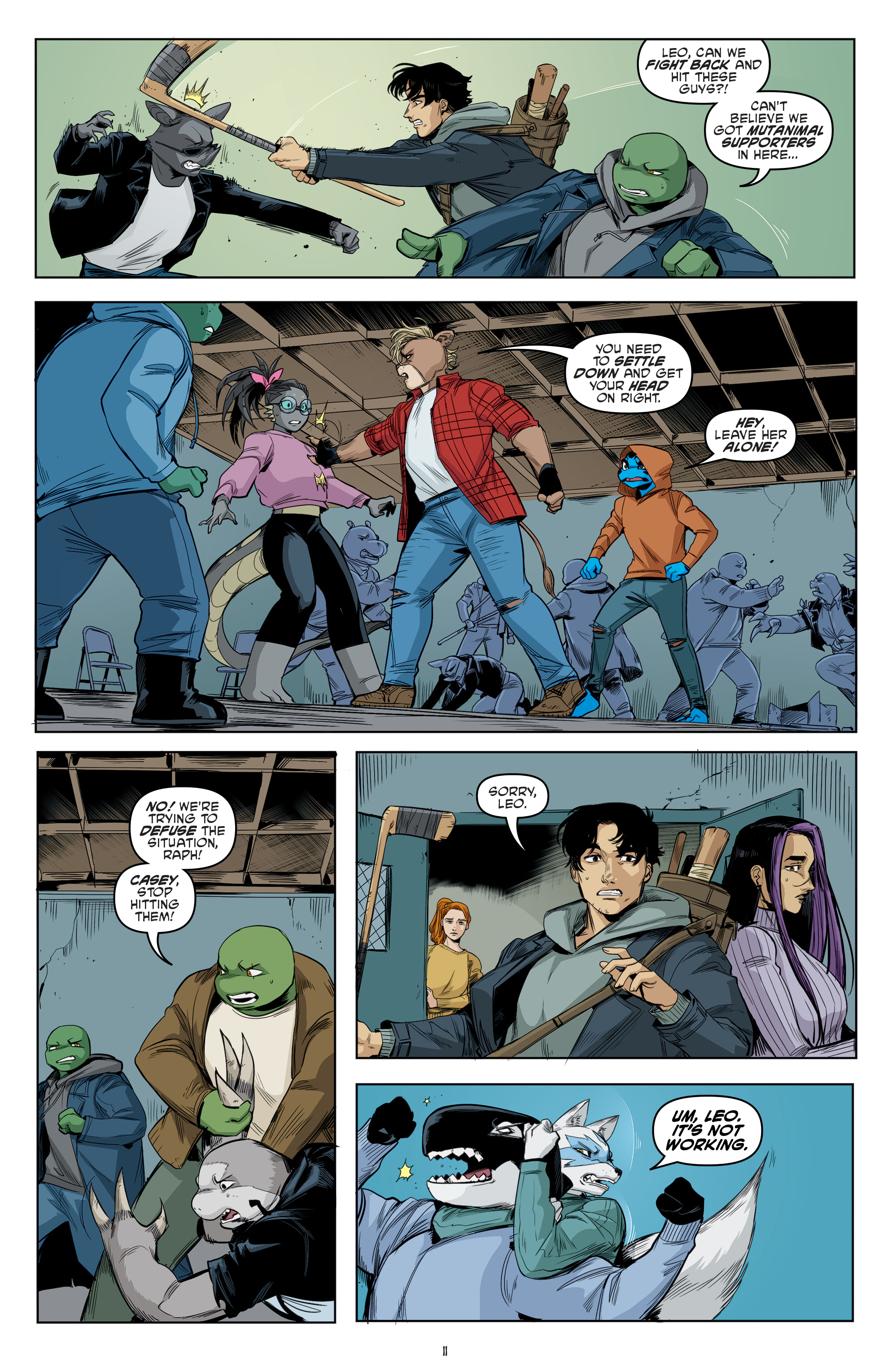 Teenage Mutant Ninja Turtles (2011-): Chapter 112 - Page 13