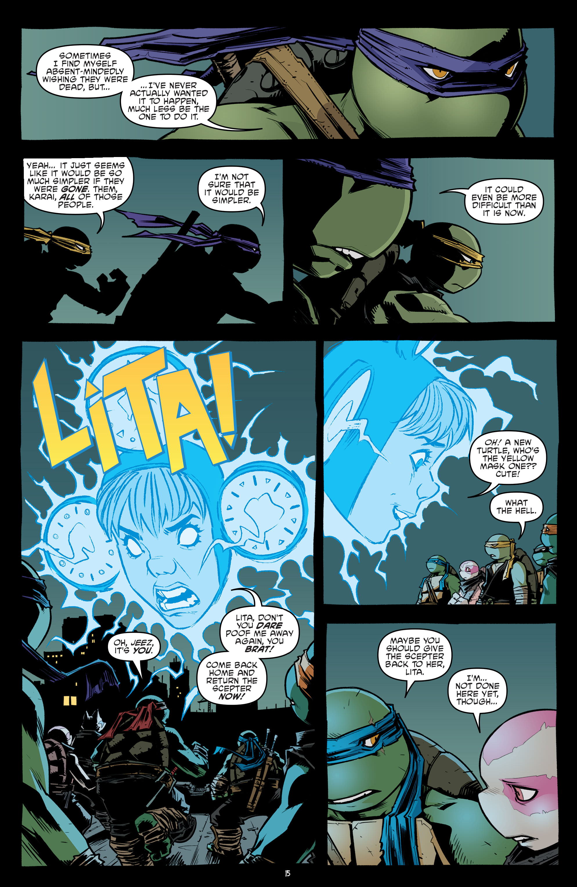 Teenage Mutant Ninja Turtles (2011-): Chapter 114 - Page 17