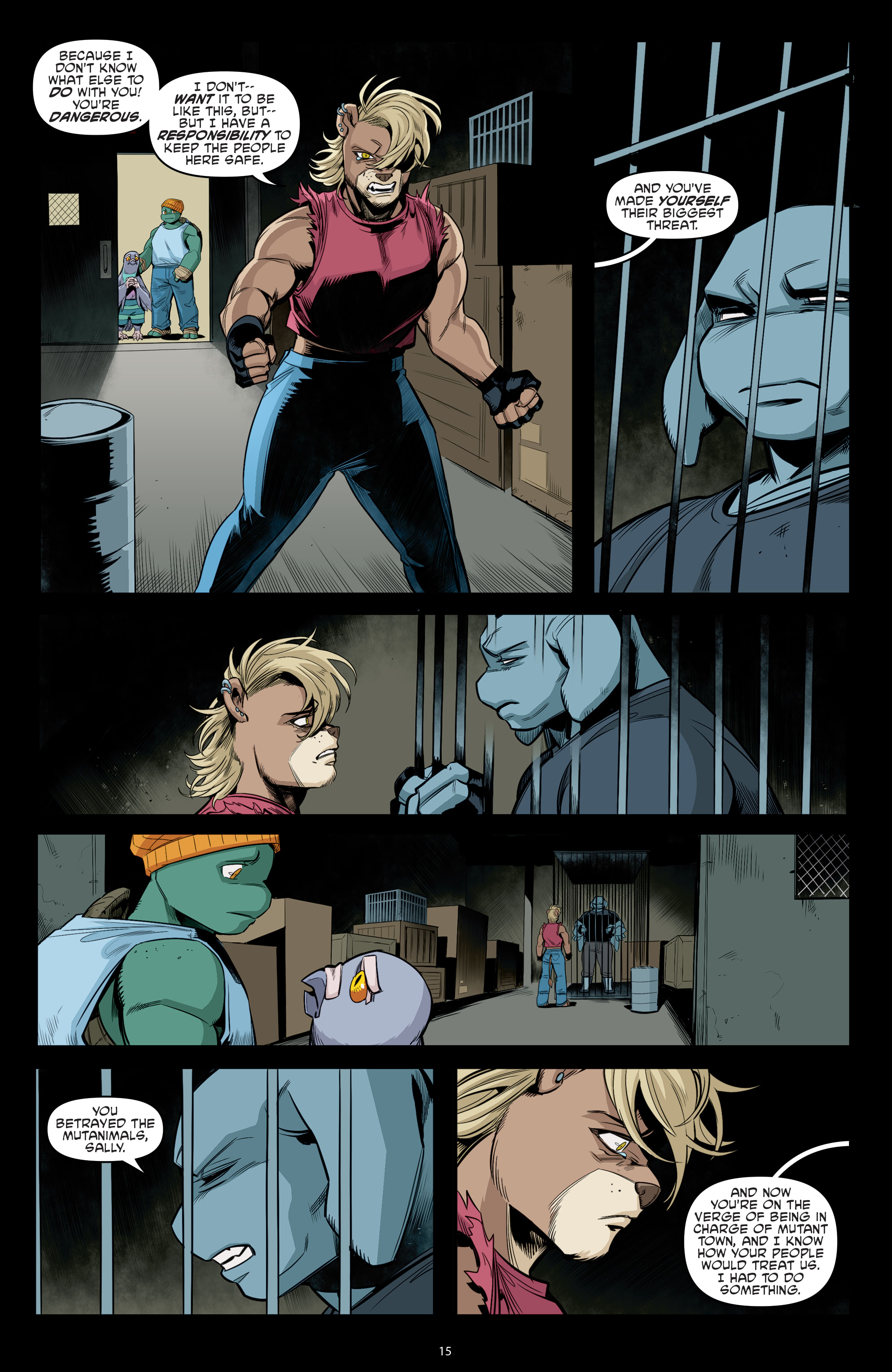 Teenage Mutant Ninja Turtles (2011-): Chapter 121 - Page 17
