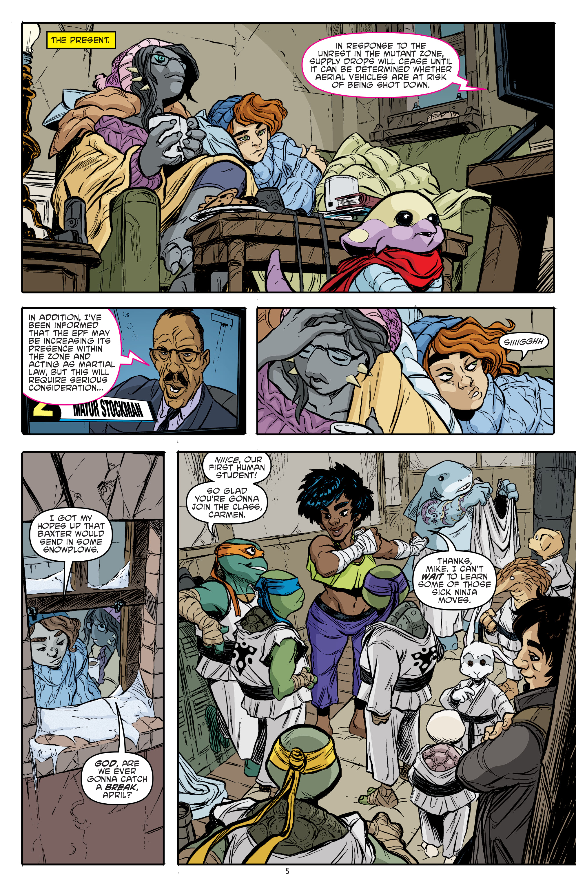 Teenage Mutant Ninja Turtles (2011-): Chapter 125 - Page 7