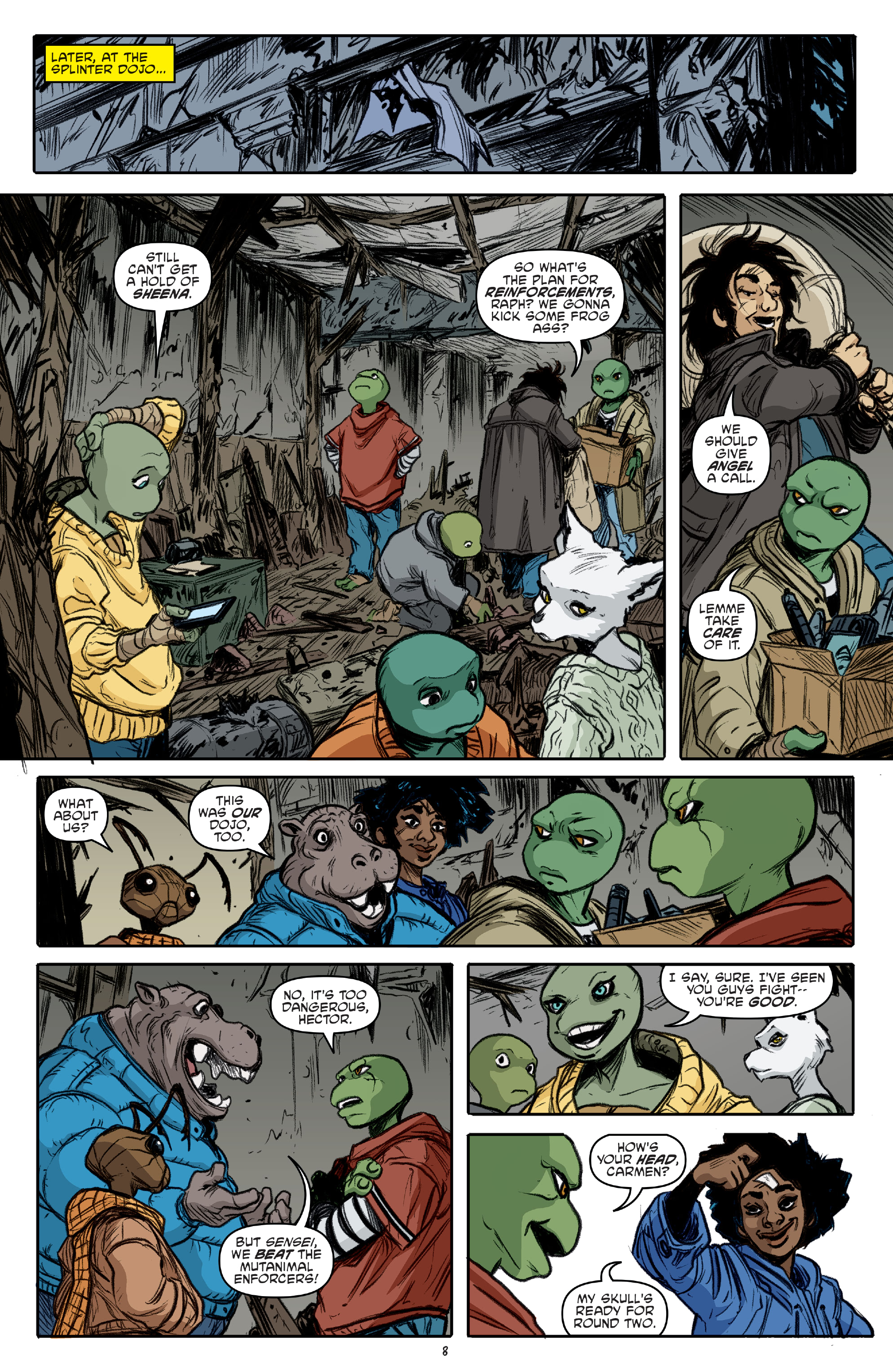 Teenage Mutant Ninja Turtles (2011-): Chapter 127 - Page 10